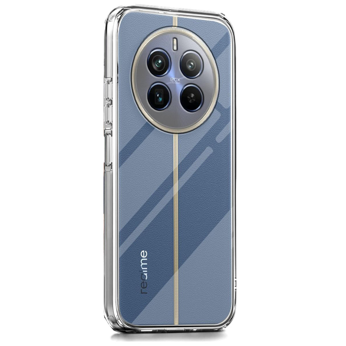 Newface Realme 12 Pro Plus Kılıf Lüx Şeffaf Silikon — görsel 5