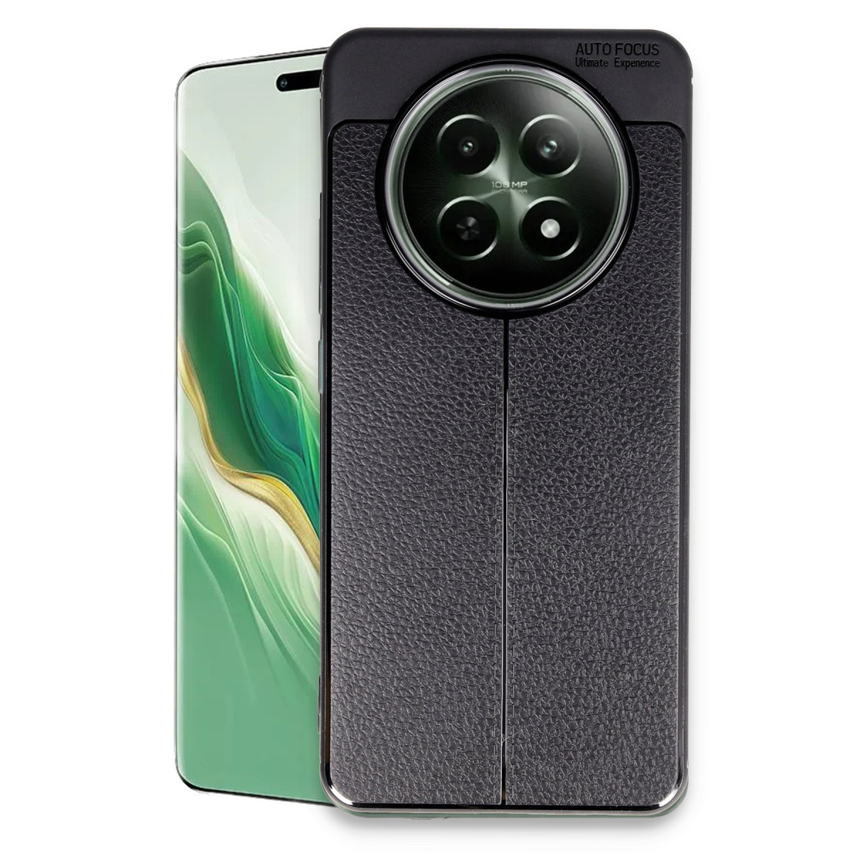 Newface Realme 12 5G Kılıf Auto Focus Kapak - Siyah — görsel 7
