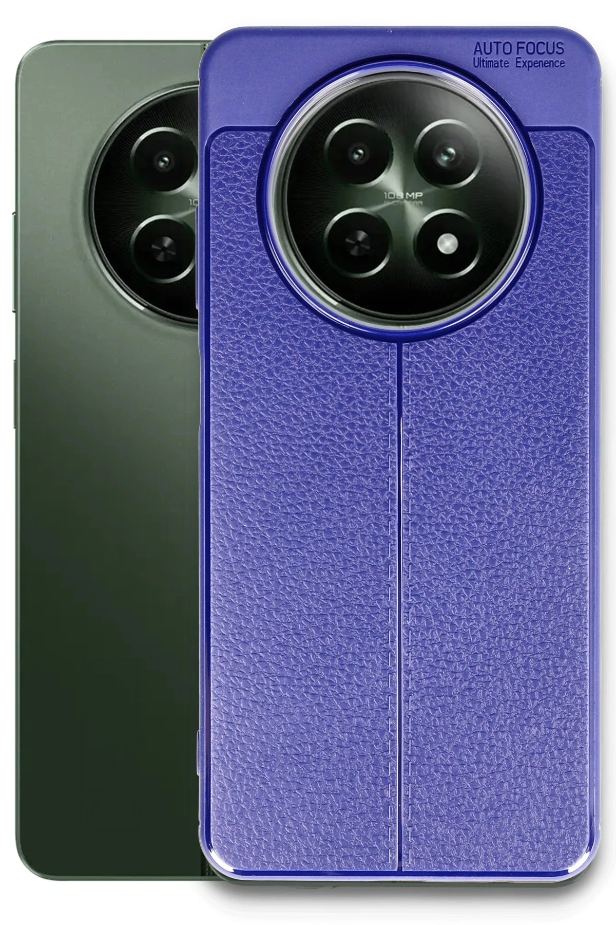 Newface Realme 12 5G Kılıf Auto Focus Kapak - Lacivert