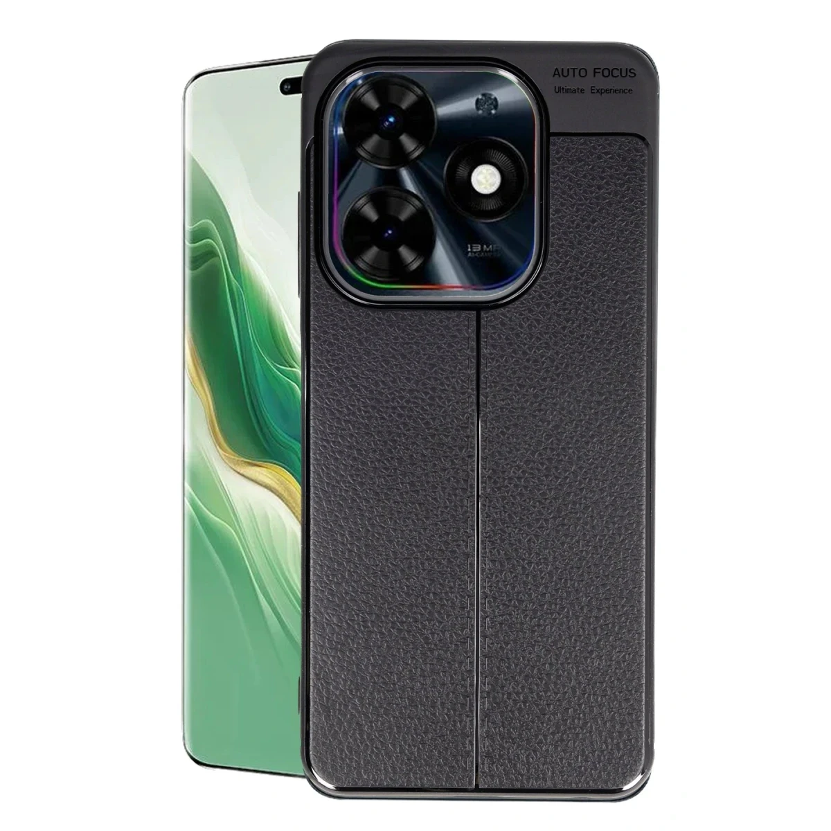 Newface Tecno Spark Go 2024 Kılıf Auto Focus Kapak - Siyah — görsel 4