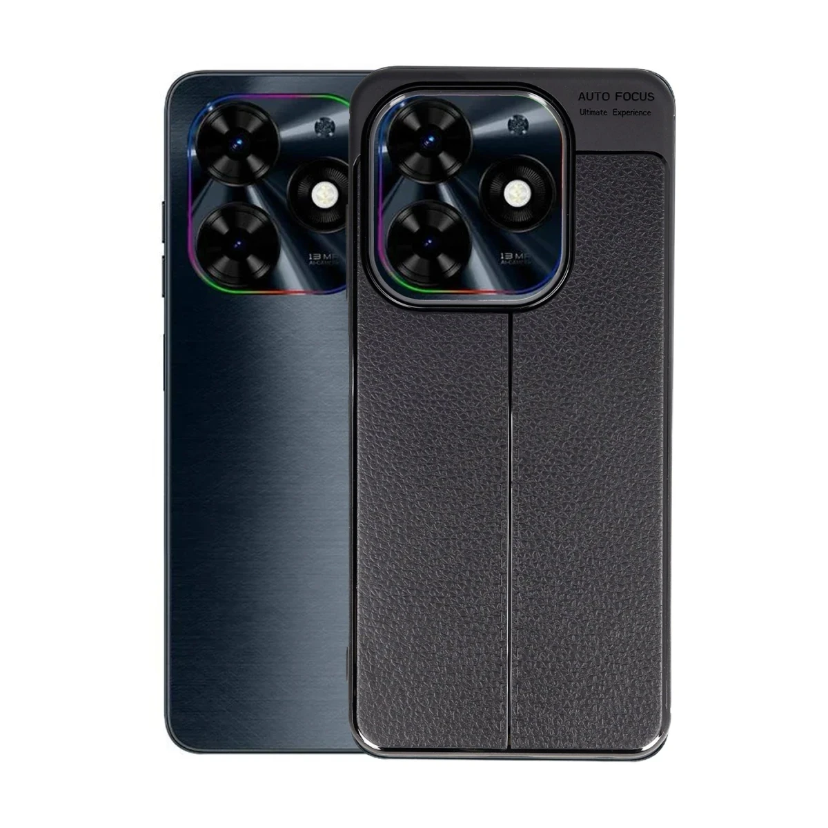 Newface Tecno Spark Go 2024 Kılıf Auto Focus Kapak - Siyah — görsel 5