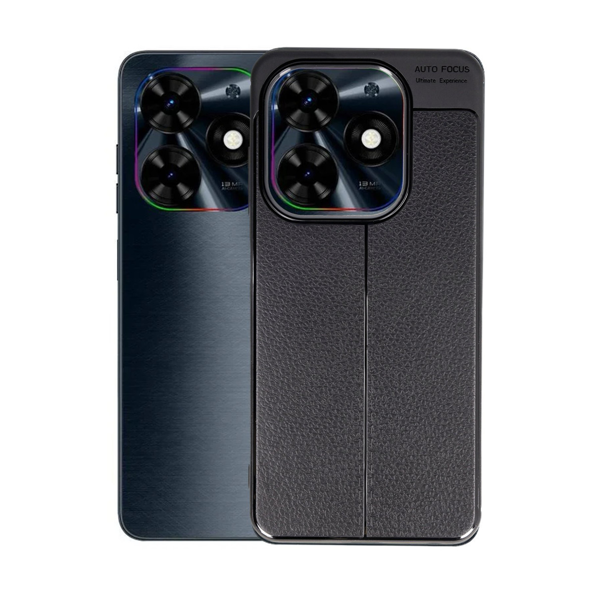 Newface Tecno Spark Go 2024 Kılıf Auto Focus Kapak - Siyah — görsel 8