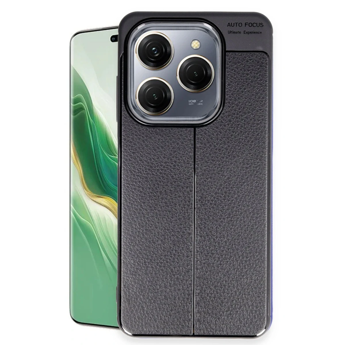 Newface Tecno Spark 20 Pro Kılıf Auto Focus Kapak - Siyah — görsel 4