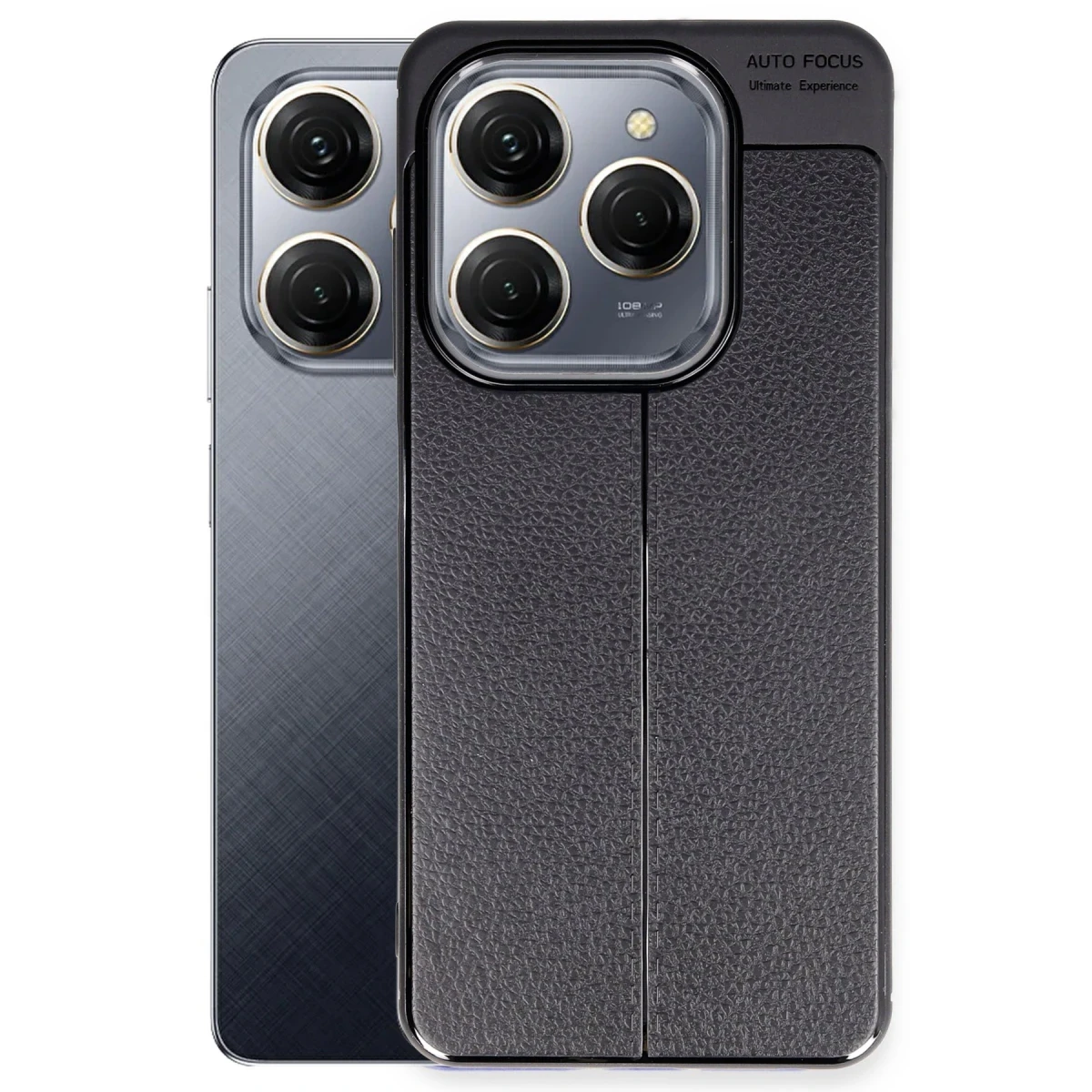 Newface Tecno Spark 20 Pro Kılıf Auto Focus Kapak - Siyah — görsel 5