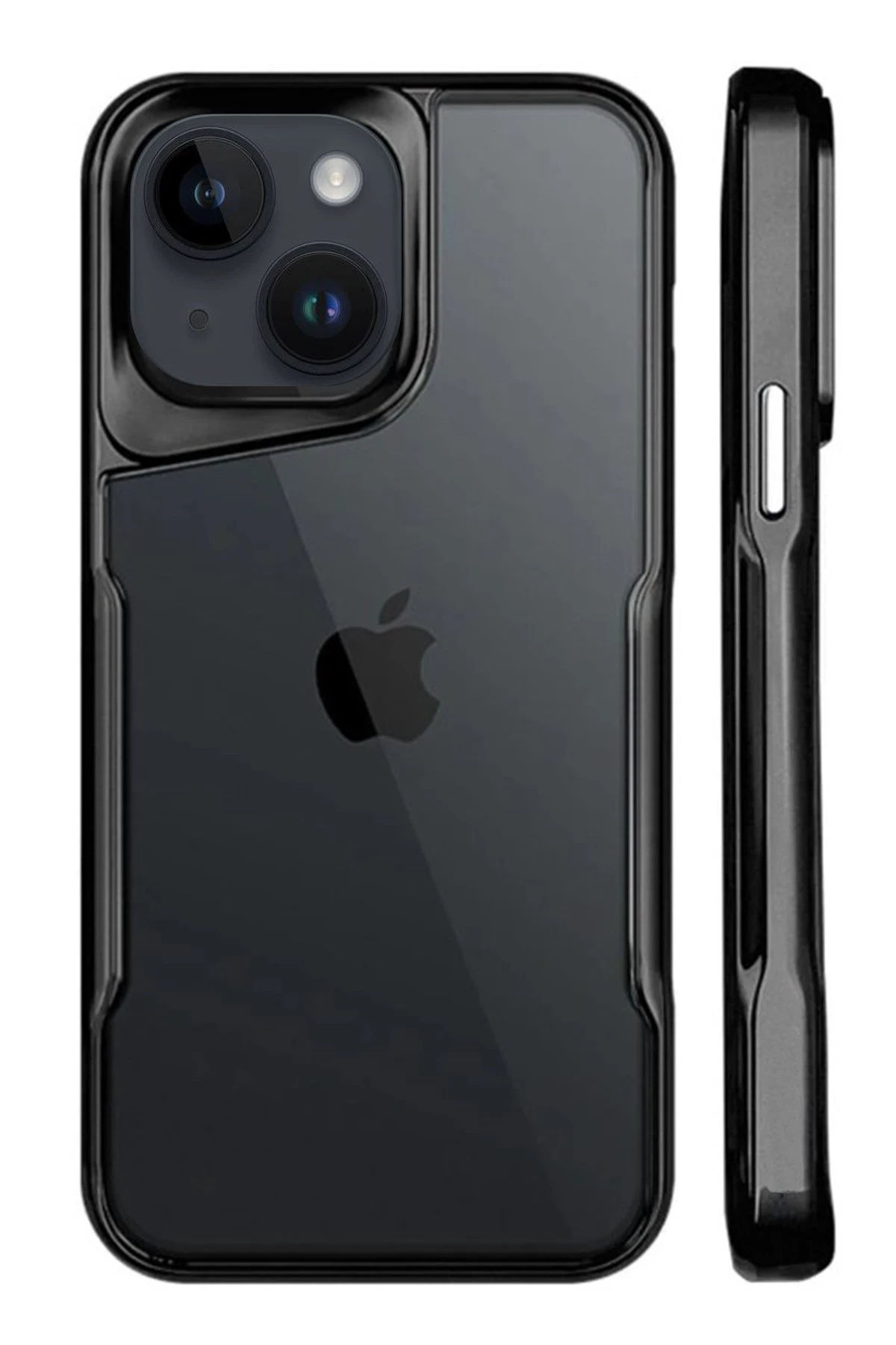 Newface Apple iPhone 15 Kılıf Boyi Silikon Kapak - Siyah — görsel 2