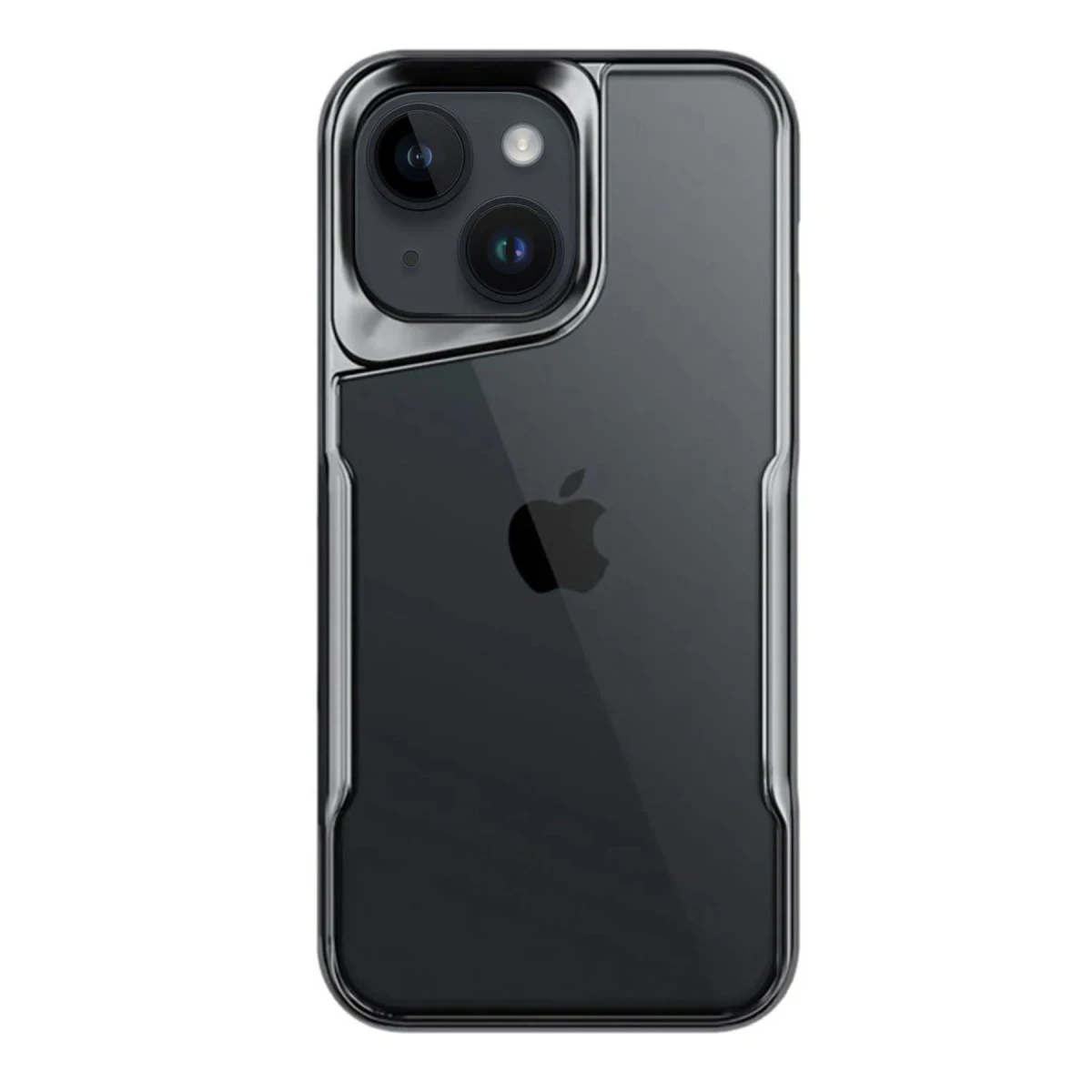 Newface Apple iPhone 15 Kılıf Boyi Silikon Kapak - Titan Gri