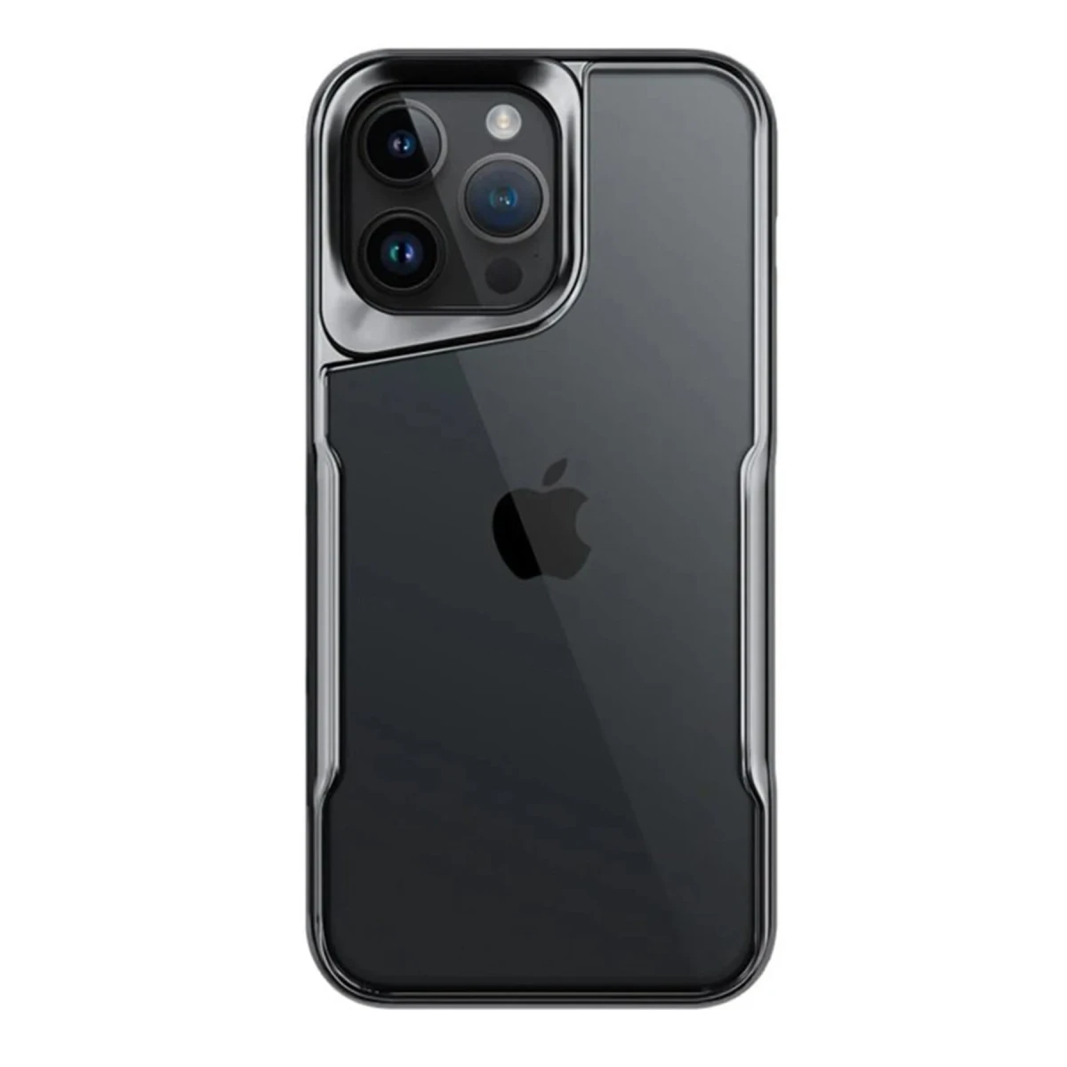 Newface Apple iPhone 15 Pro Kılıf Boyi Silikon Kapak - Titan Gri
