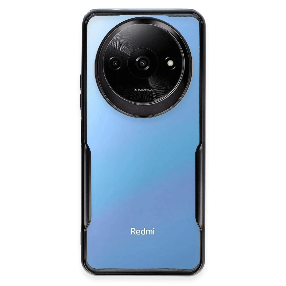 Newface Xiaomi Redmi A3 4G Kılıf Boyi Silikon Kapak - Siyah — görsel 4