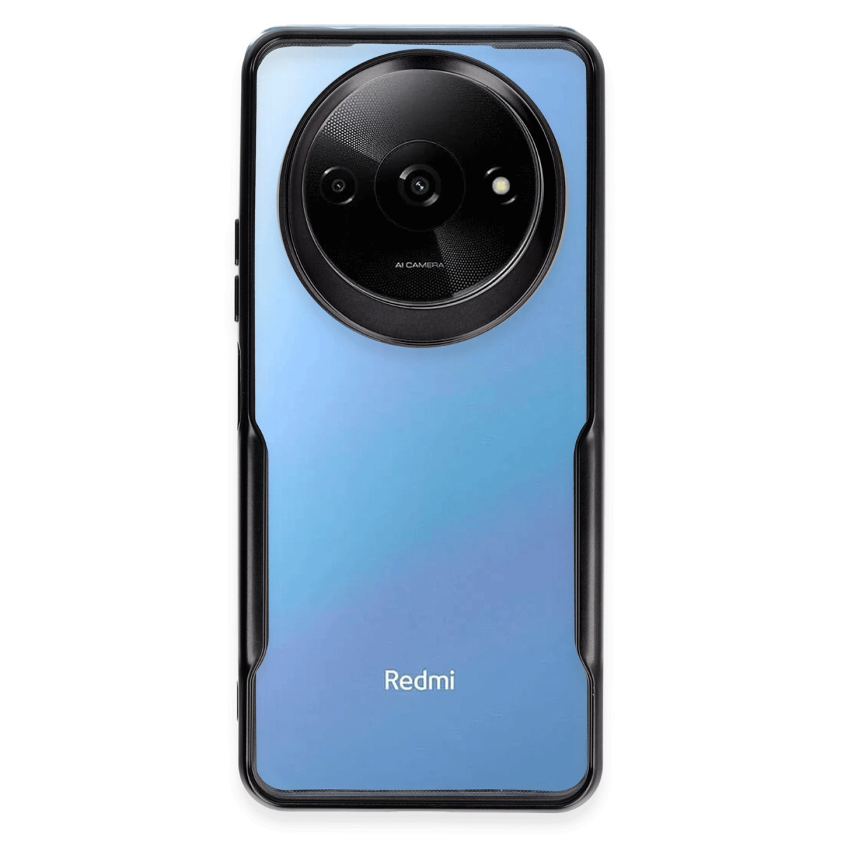 Newface Xiaomi Redmi A3 4G Kılıf Boyi Silikon Kapak - Siyah — görsel 7