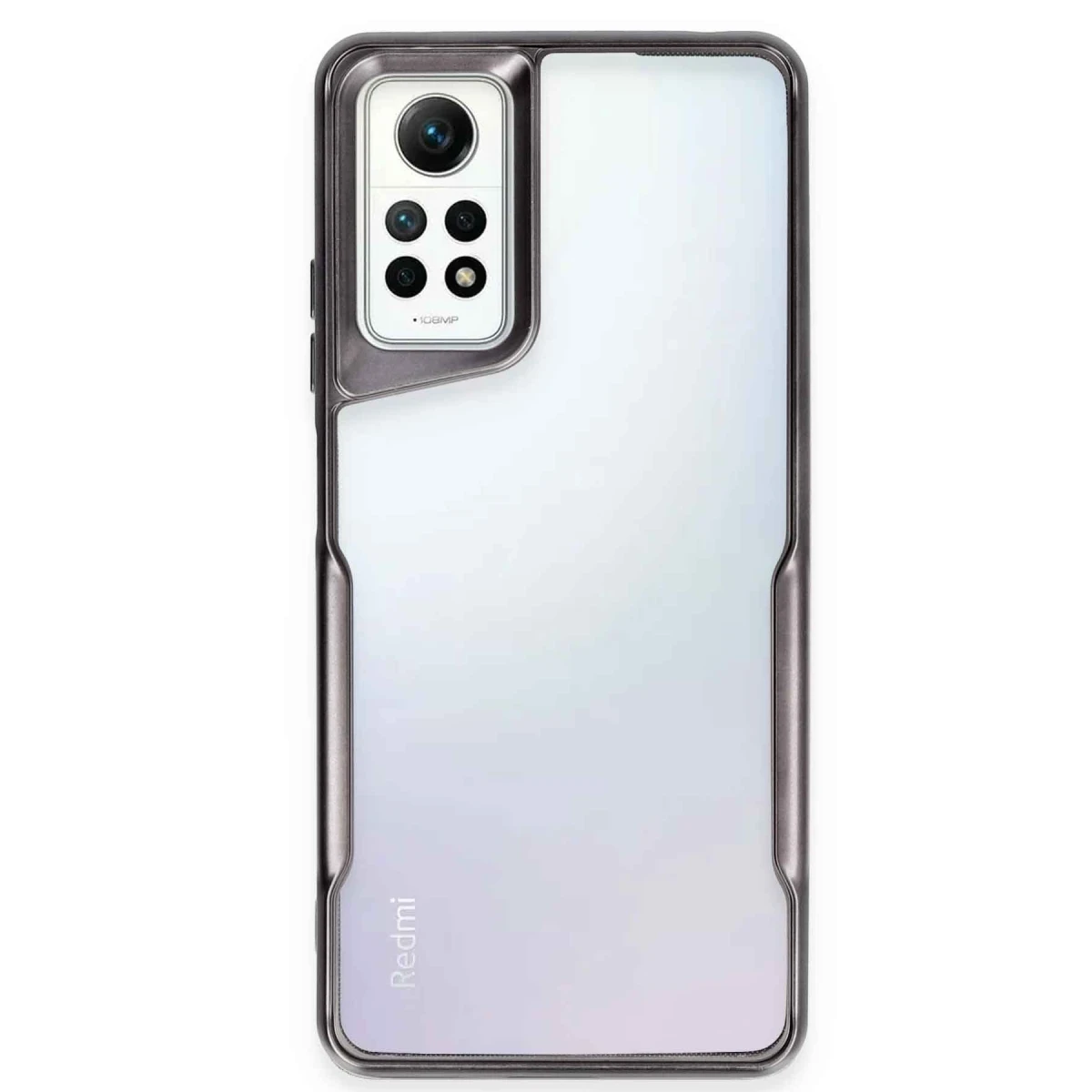 Newface Xiaomi Redmi Note 12 Pro 4G Kılıf Boyi Silikon Kapak - Siyah — görsel 4