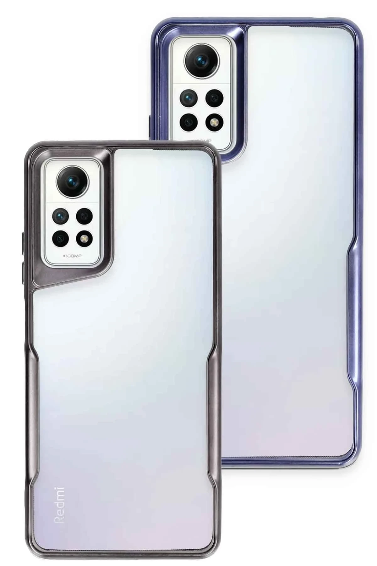 Newface Xiaomi Redmi Note 12 Pro 4G Kılıf Boyi Silikon Kapak - Siyah — görsel 3