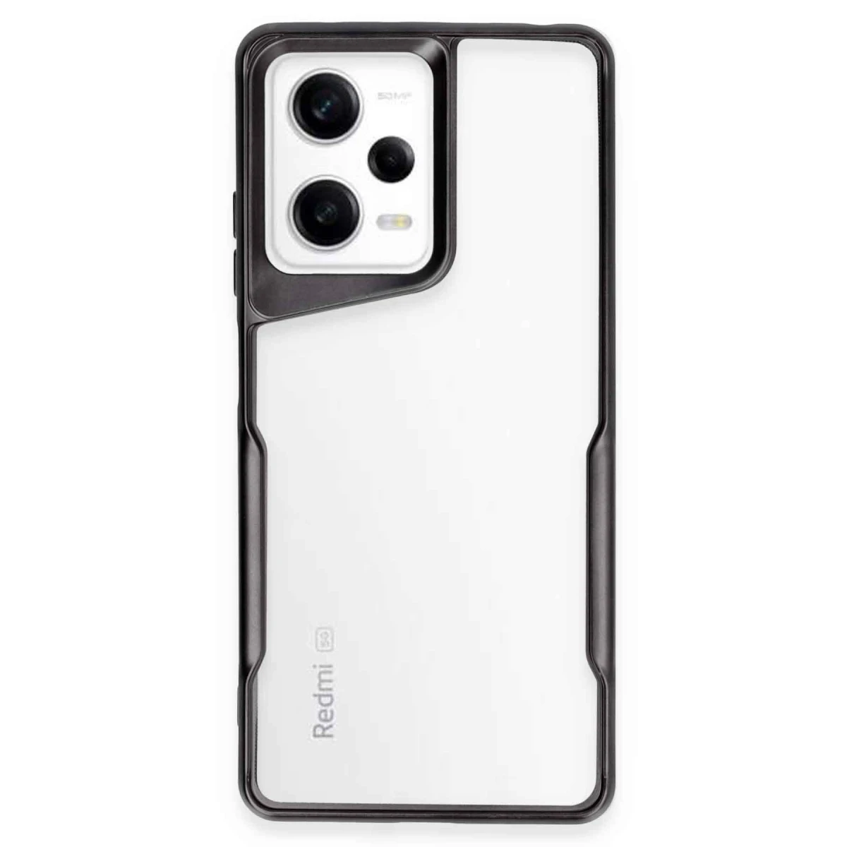 Newface Xiaomi Redmi Note 12 Pro 5G Kılıf Boyi Silikon Kapak - Siyah — görsel 4