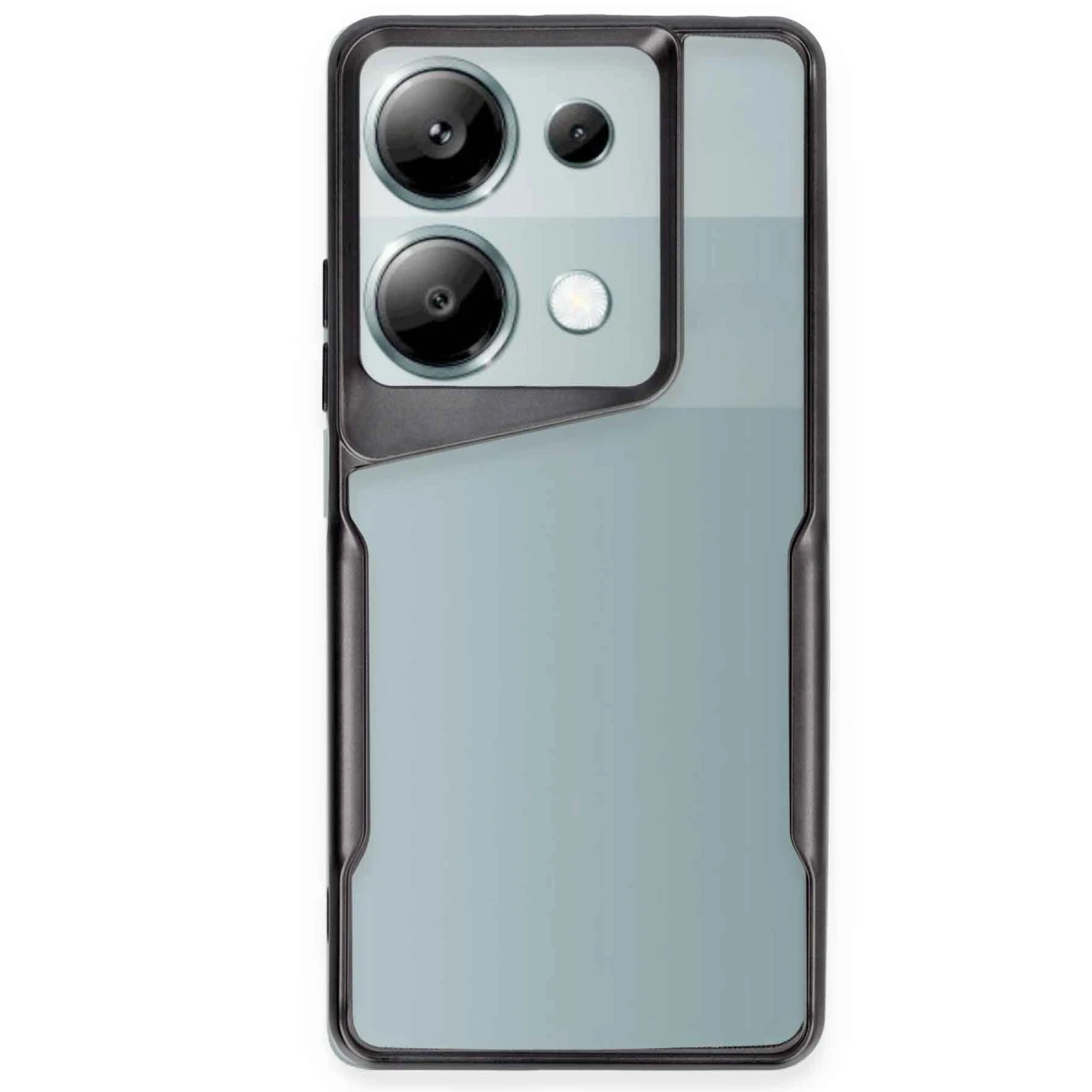 Newface Xiaomi Redmi Note 13 Pro 4G Kılıf Boyi Silikon Kapak - Siyah — görsel 4