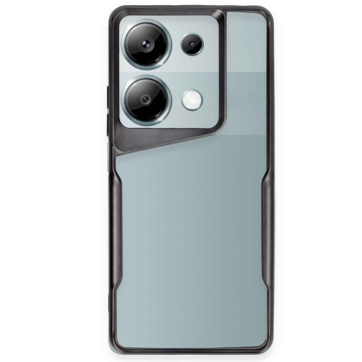 Newface Xiaomi Redmi Note 13 Pro 4G Kılıf Boyi Silikon Kapak - Siyah — görsel 7