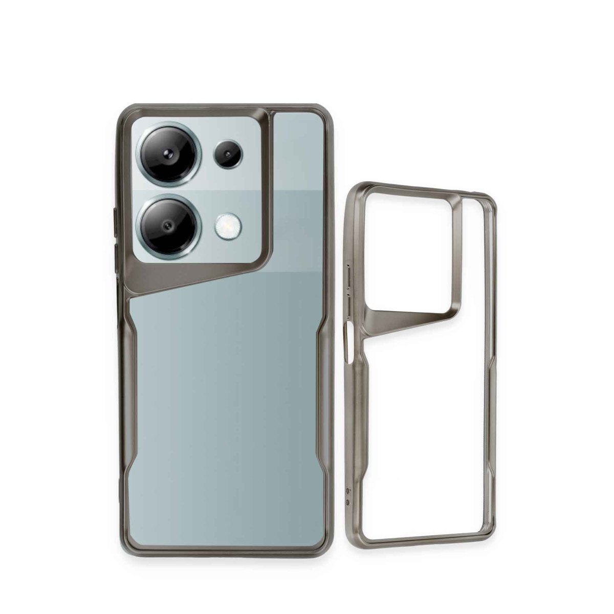 Newface Xiaomi Redmi Note 13 Pro 4G Kılıf Boyi Silikon Kapak - Siyah — görsel 9