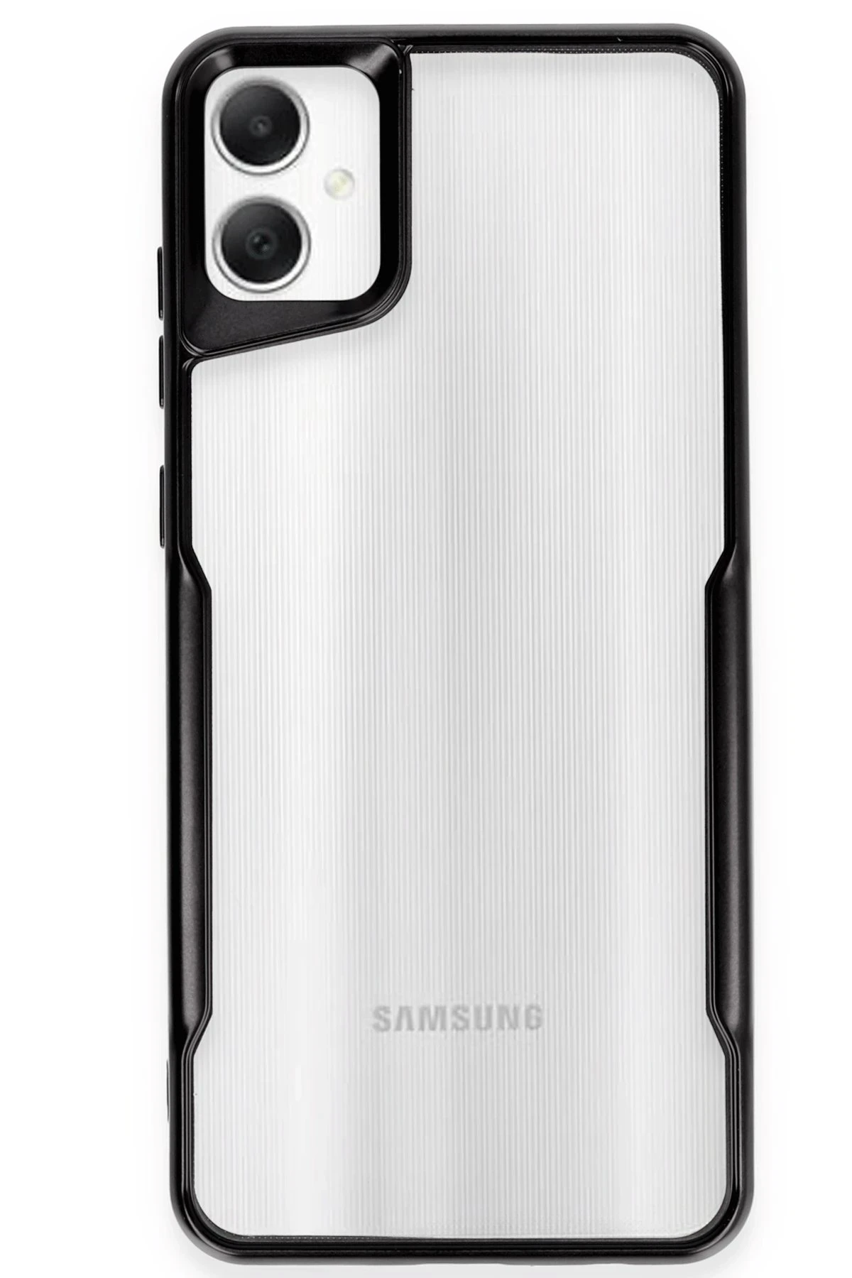 Newface Samsung Galaxy A05 Kılıf Boyi Silikon Kapak - Siyah