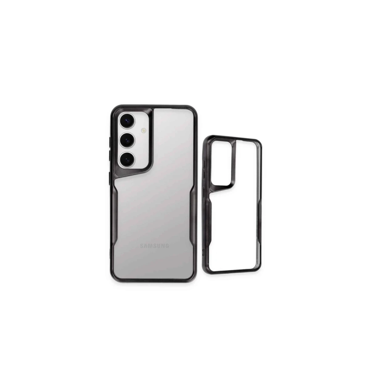 Newface Samsung Galaxy A05S Kılıf Boyi Silikon Kapak - Siyah — görsel 6