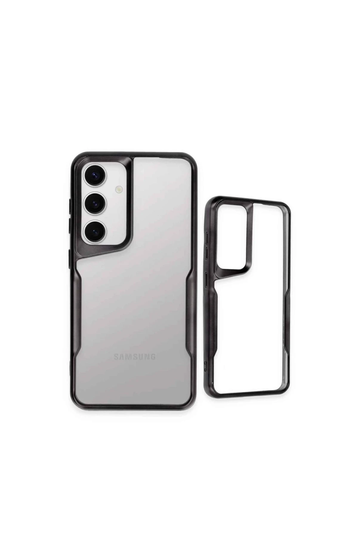 Newface Samsung Galaxy A34 5G Kılıf Boyi Silikon Kapak - Siyah — görsel 3