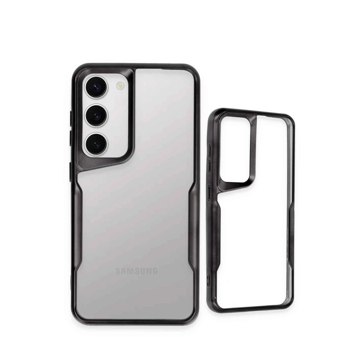 Newface Samsung Galaxy S23 Kılıf Boyi Silikon Kapak - Siyah — görsel 6