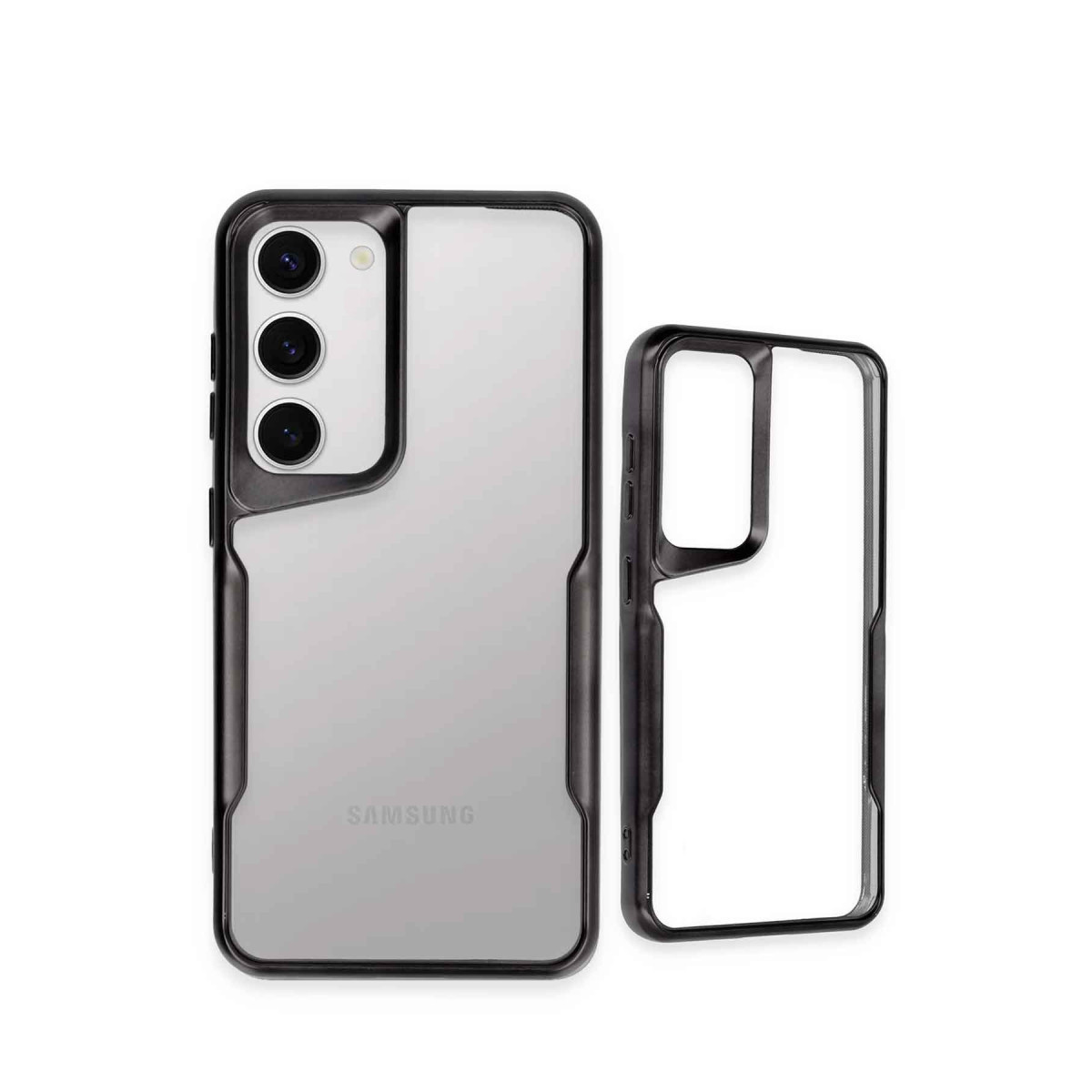Newface Samsung Galaxy S23 Kılıf Boyi Silikon Kapak - Siyah — görsel 9