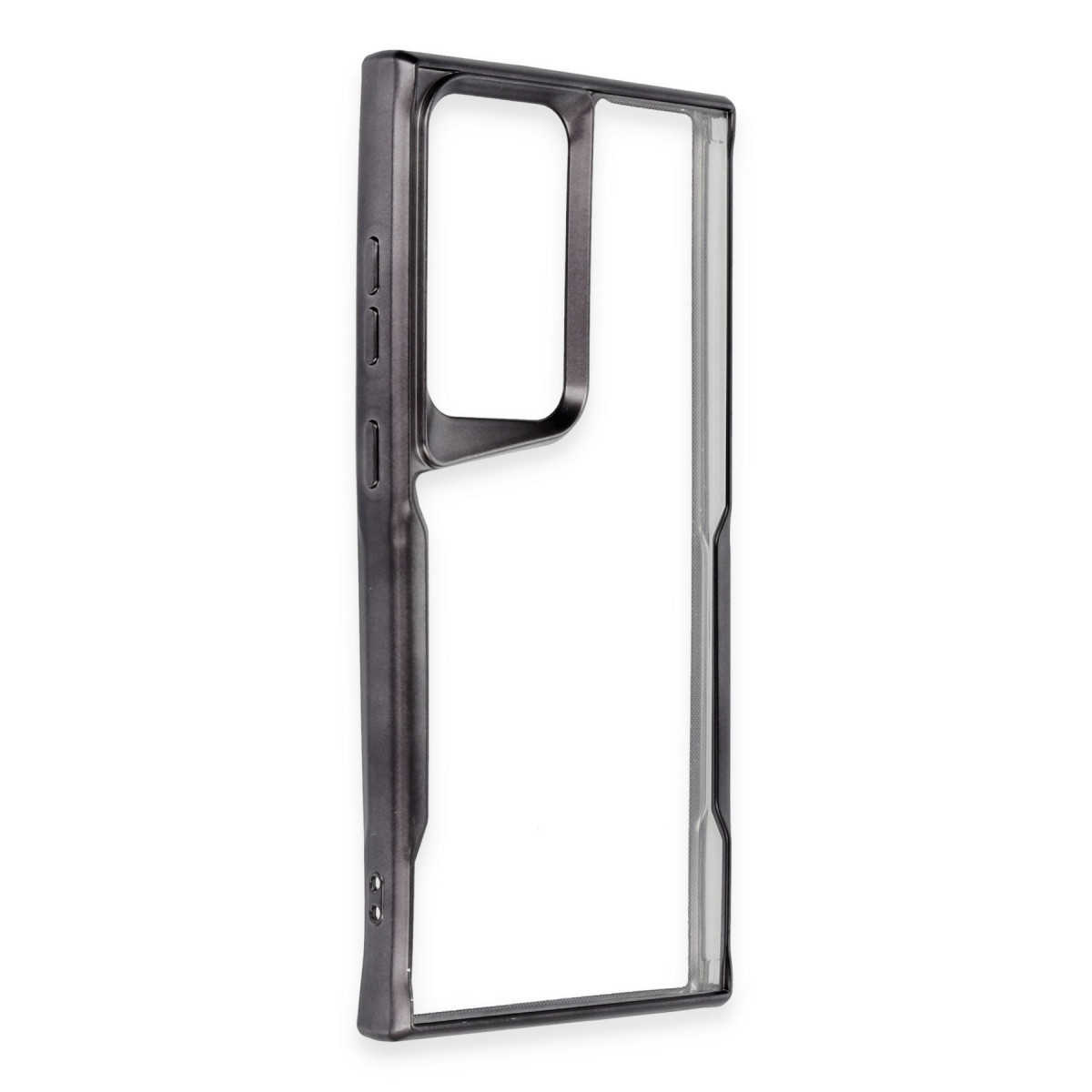 Newface Samsung Galaxy S23 Ultra Kılıf Boyi Silikon Kapak - Siyah — görsel 8
