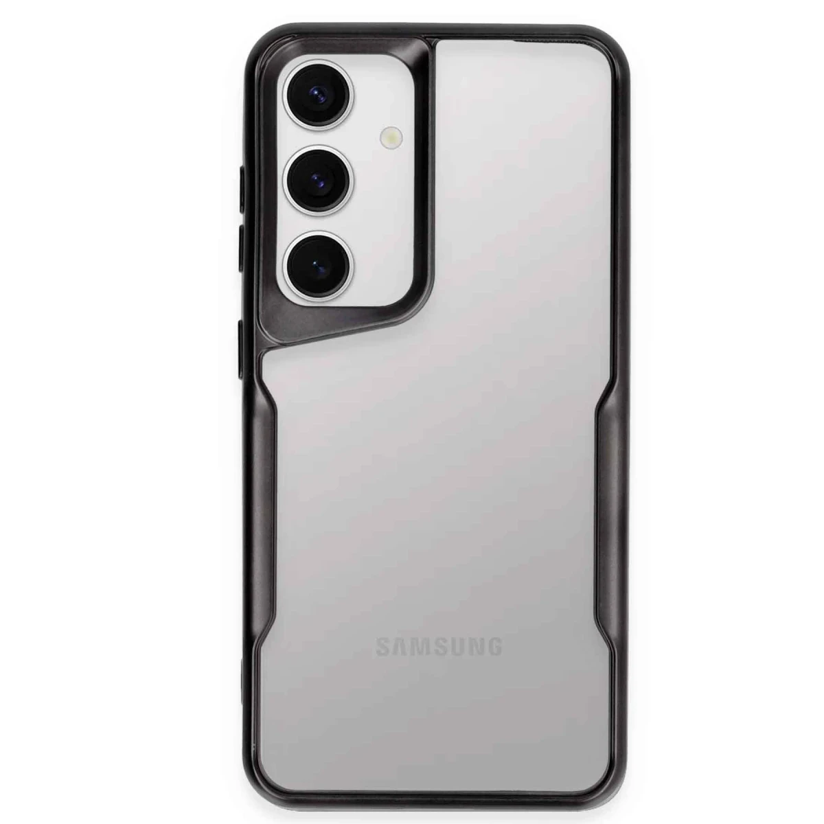 Newface Samsung Galaxy S24 Kılıf Boyi Silikon Kapak - Siyah — görsel 4