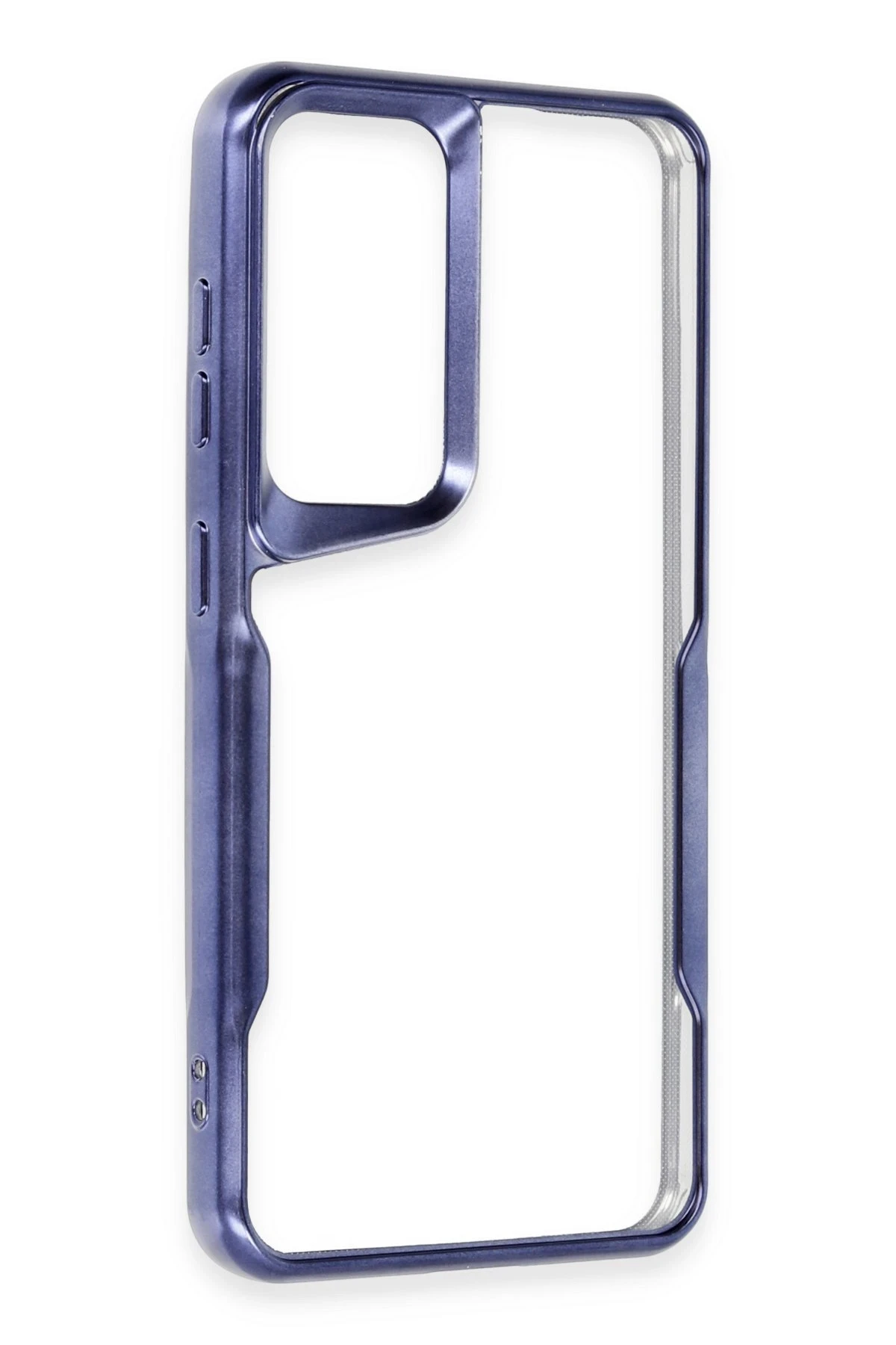Newface Samsung Galaxy S24 Kılıf Boyi Silikon Kapak - Lacivert