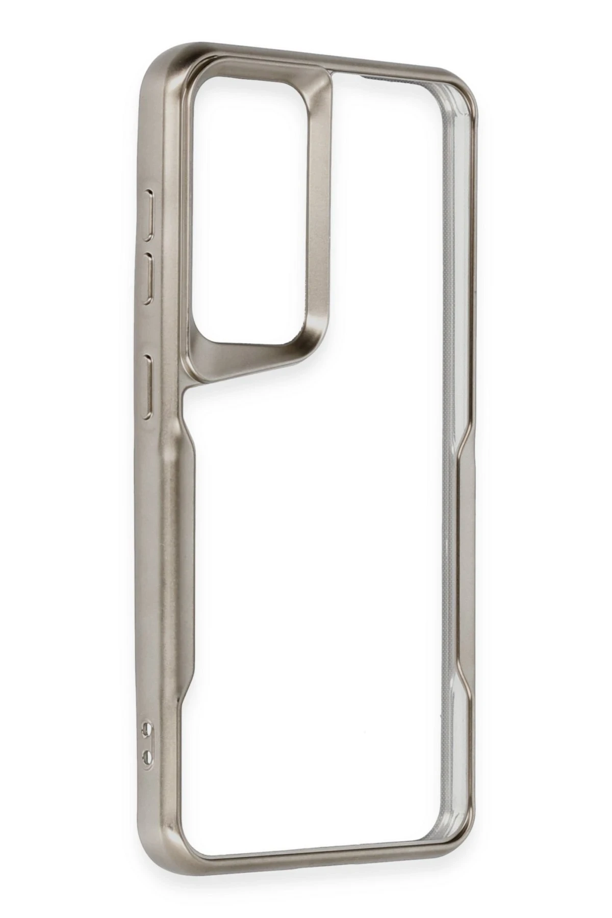 Newface Samsung Galaxy S24 Kılıf Boyi Silikon Kapak - Titan Gri
