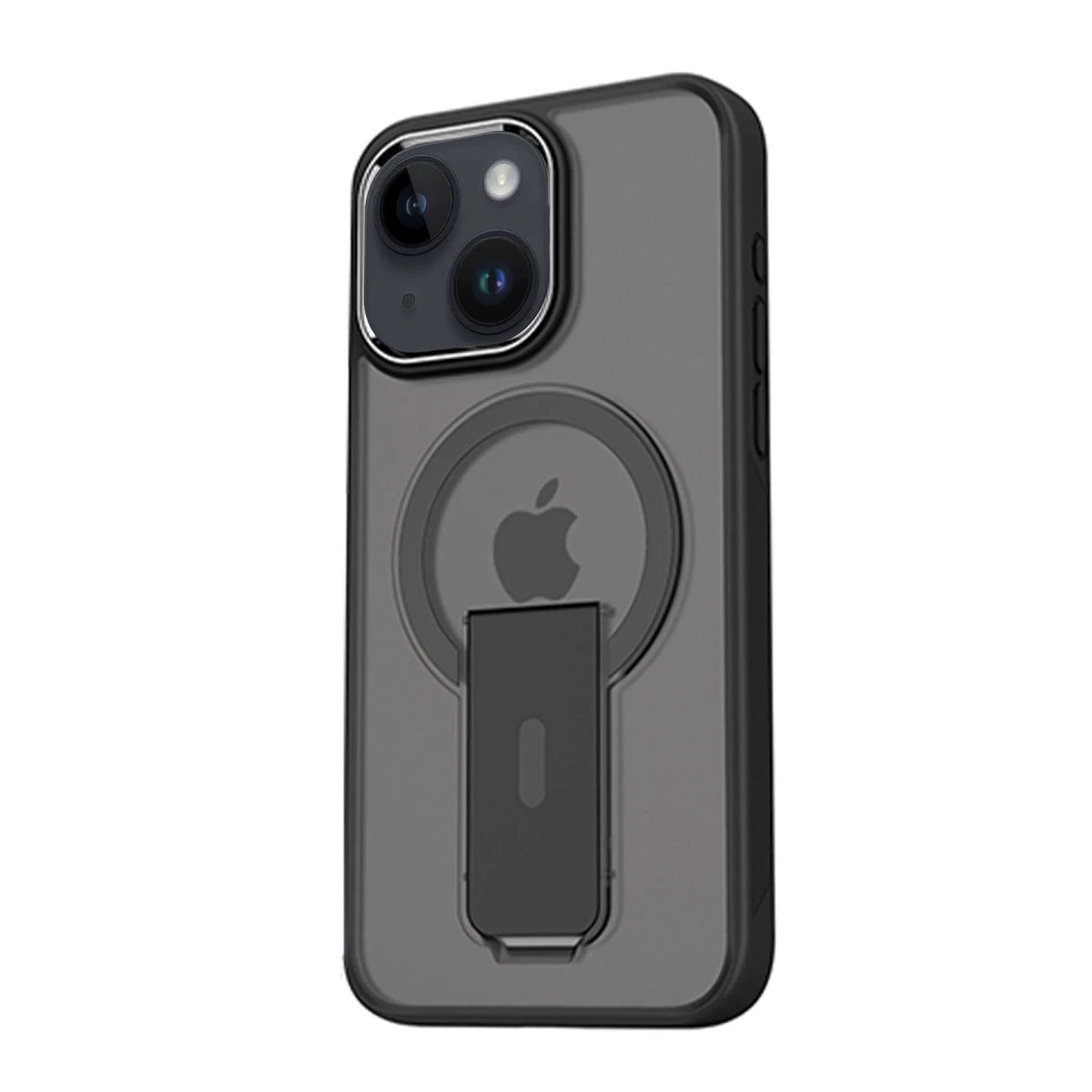 Newface Apple iPhone 14 Tork Magsafe Standlı Kapak - Siyah — görsel 6