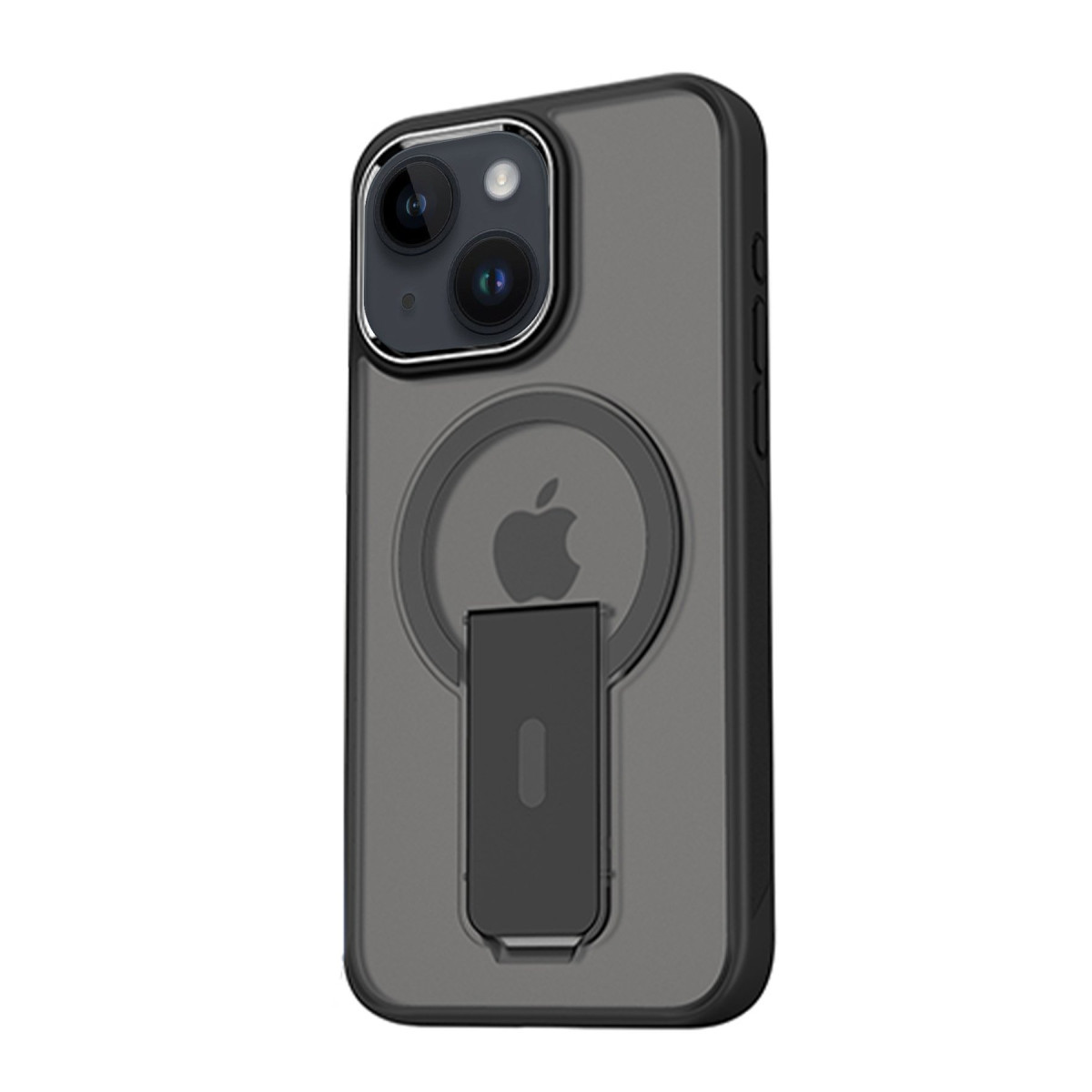 Newface Apple iPhone 14 Tork Magsafe Standlı Kapak - Siyah — görsel 11