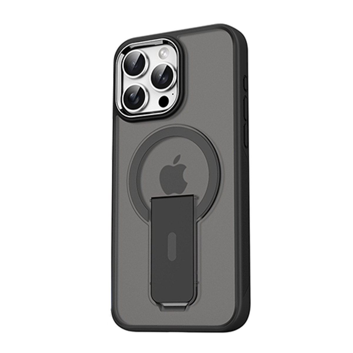 Newface Apple iPhone 14 Pro Tork Magsafe Standlı Kapak - Siyah — görsel 11