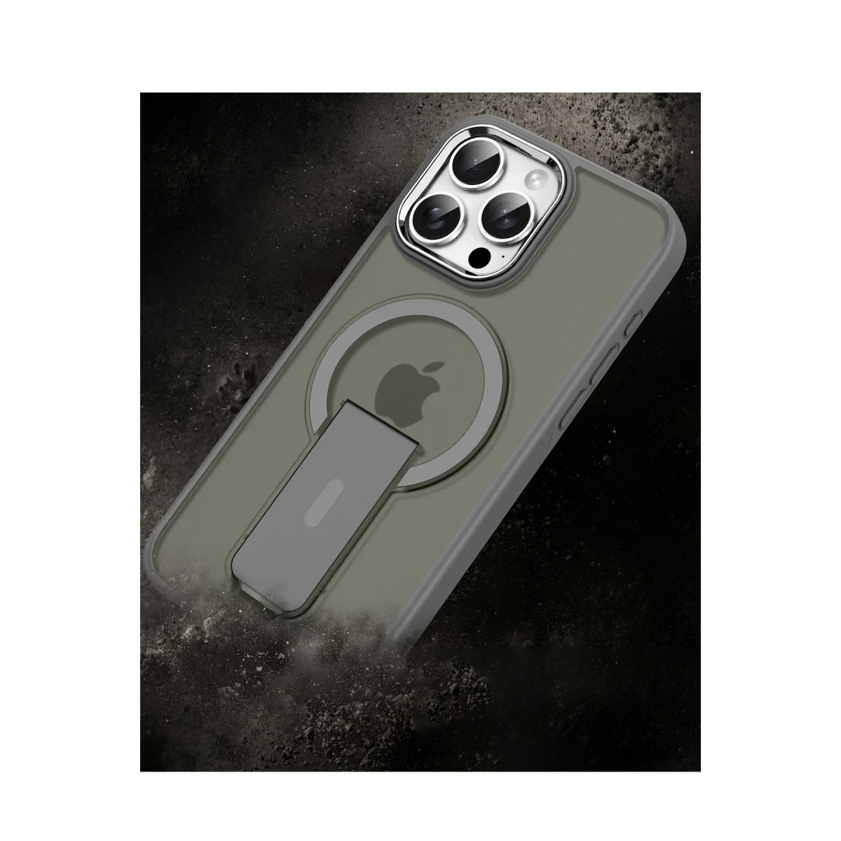 Newface Apple iPhone 14 Pro Max Tork Magsafe Standlı Kapak - Siyah — görsel 10