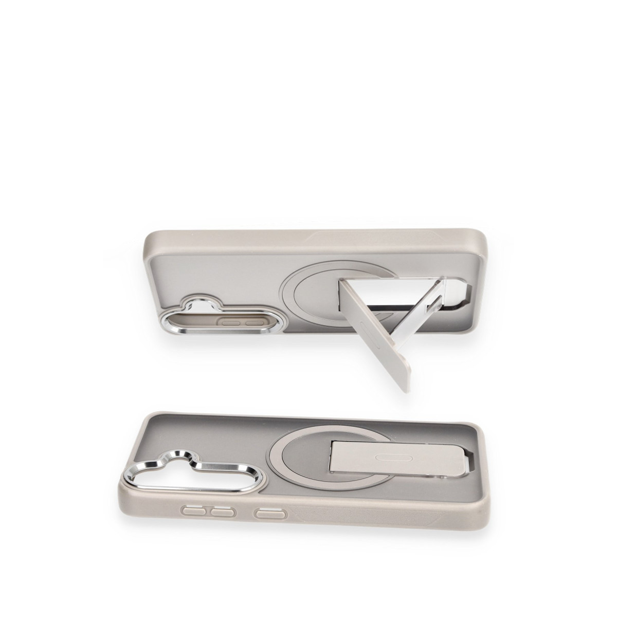 Newface Samsung Galaxy S24 Tork Magsafe Standlı Kapak - Siyah — görsel 9
