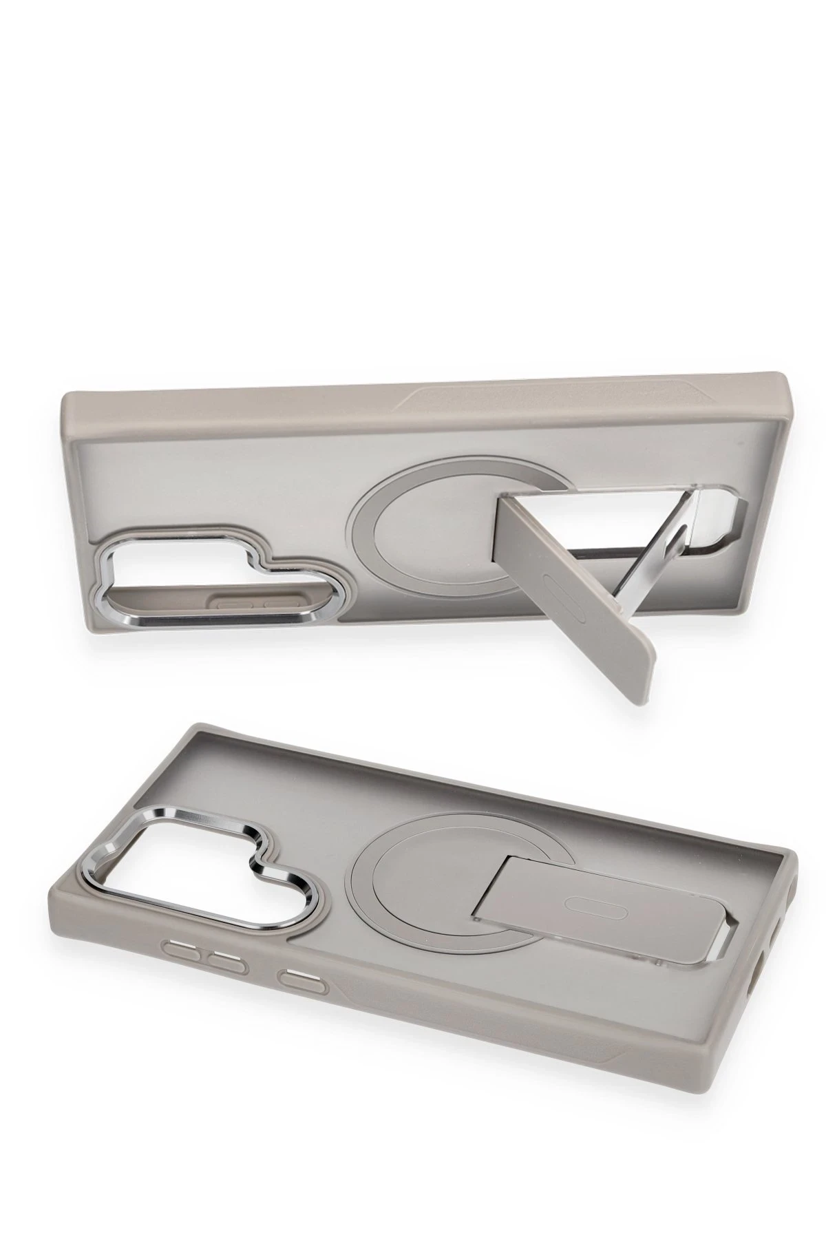 Newface Samsung Galaxy S23 Ultra Tork Magsafe Standlı Kapak - Siyah — görsel 3