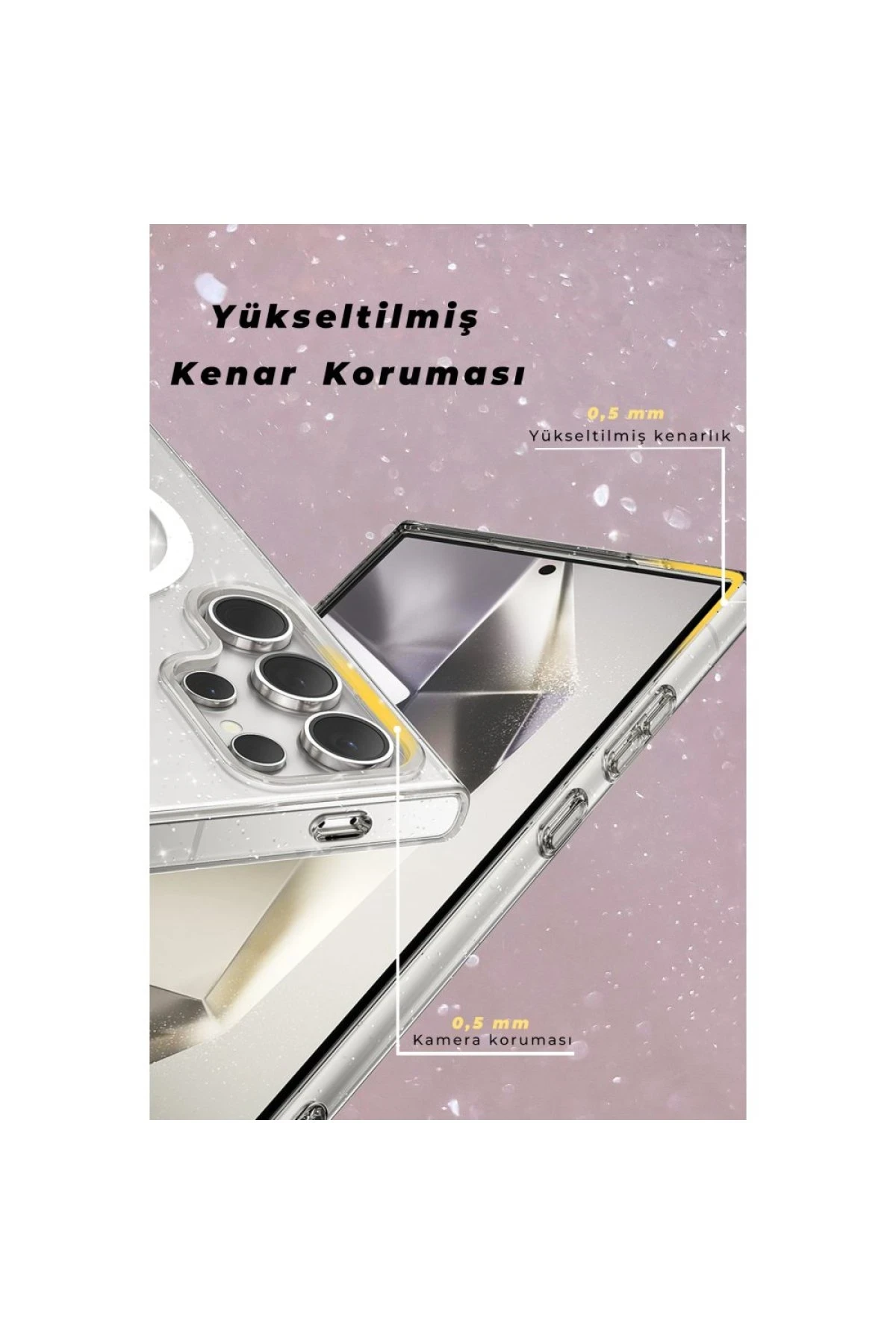 Joko Samsung Galaxy S23 Kılıf Star Magsafe Kapak - Siyah — görsel 2