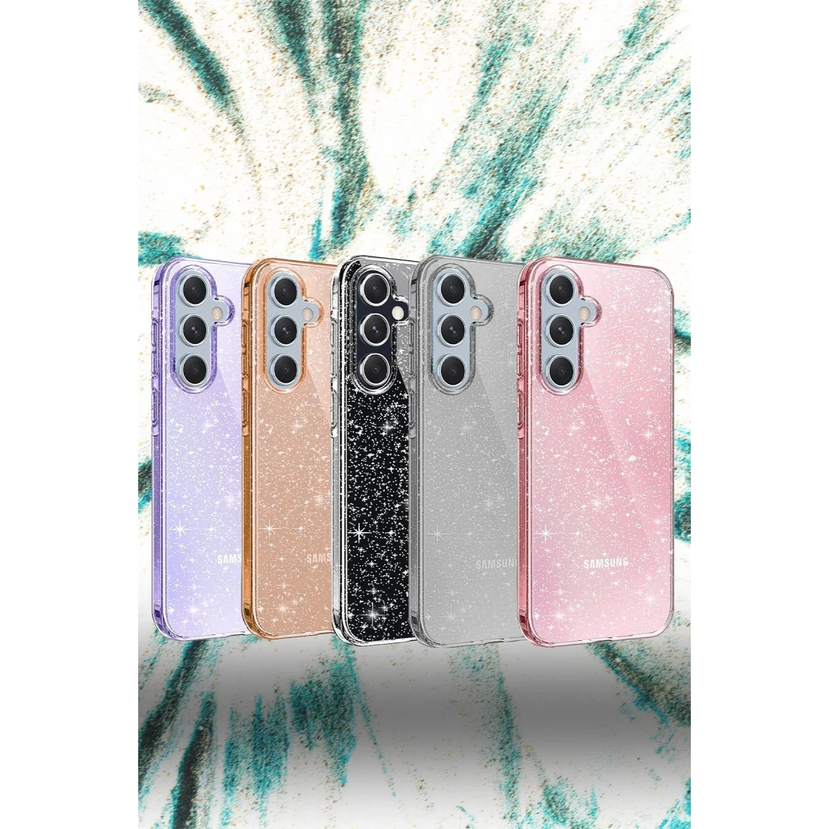 Newface Samsung Galaxy A15 4G Kılıf Glow Kapak - Siyah — görsel 6