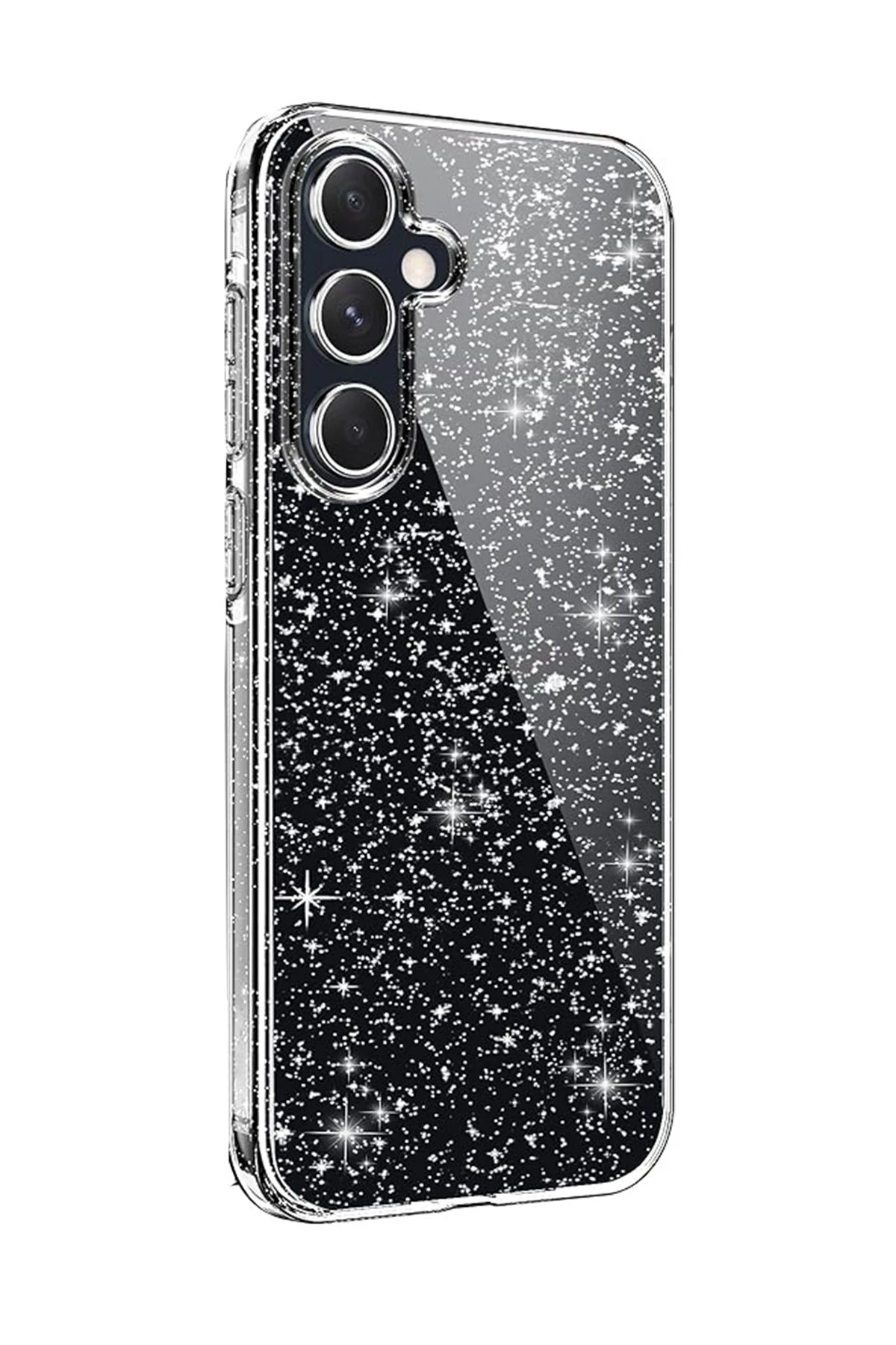 Newface Samsung Galaxy A15 4G Kılıf Glow Kapak - Şeffaf