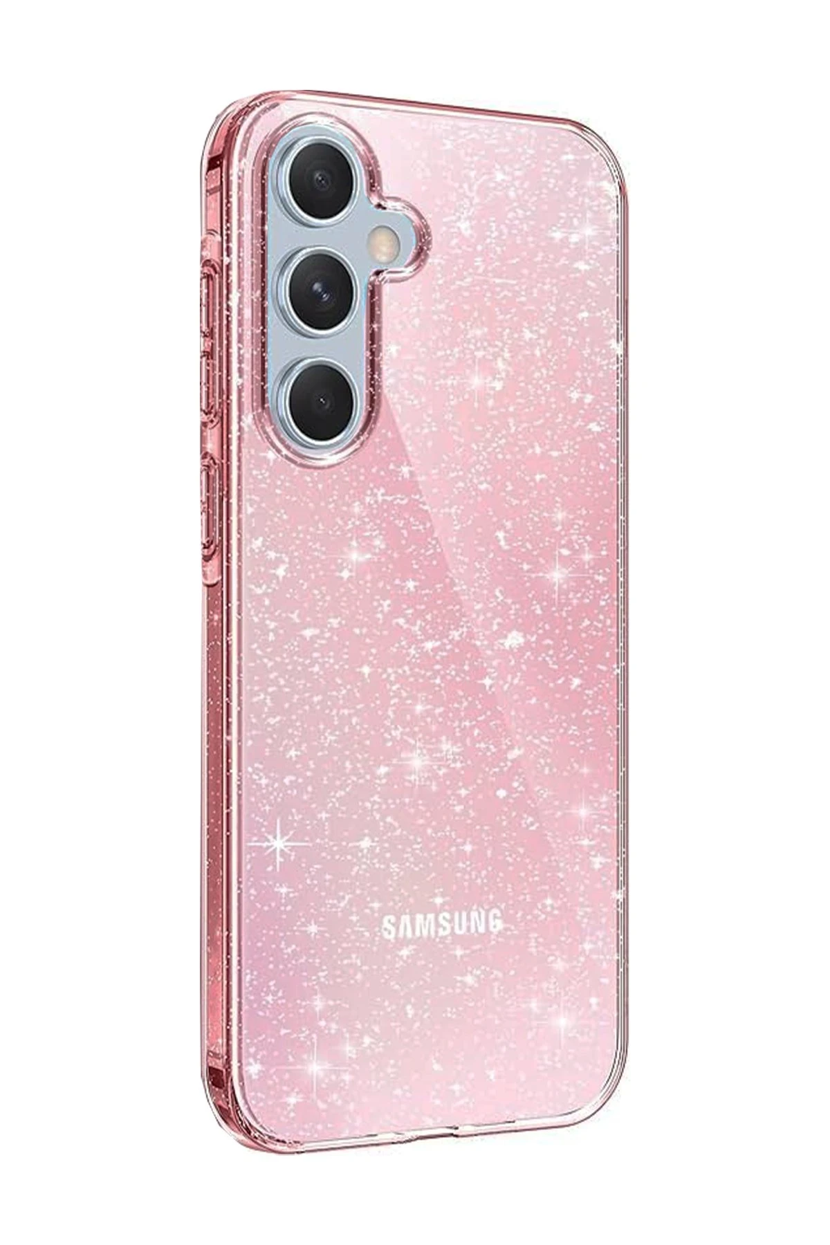 Newface Samsung Galaxy A15 4G Kılıf Glow Kapak - Pembe