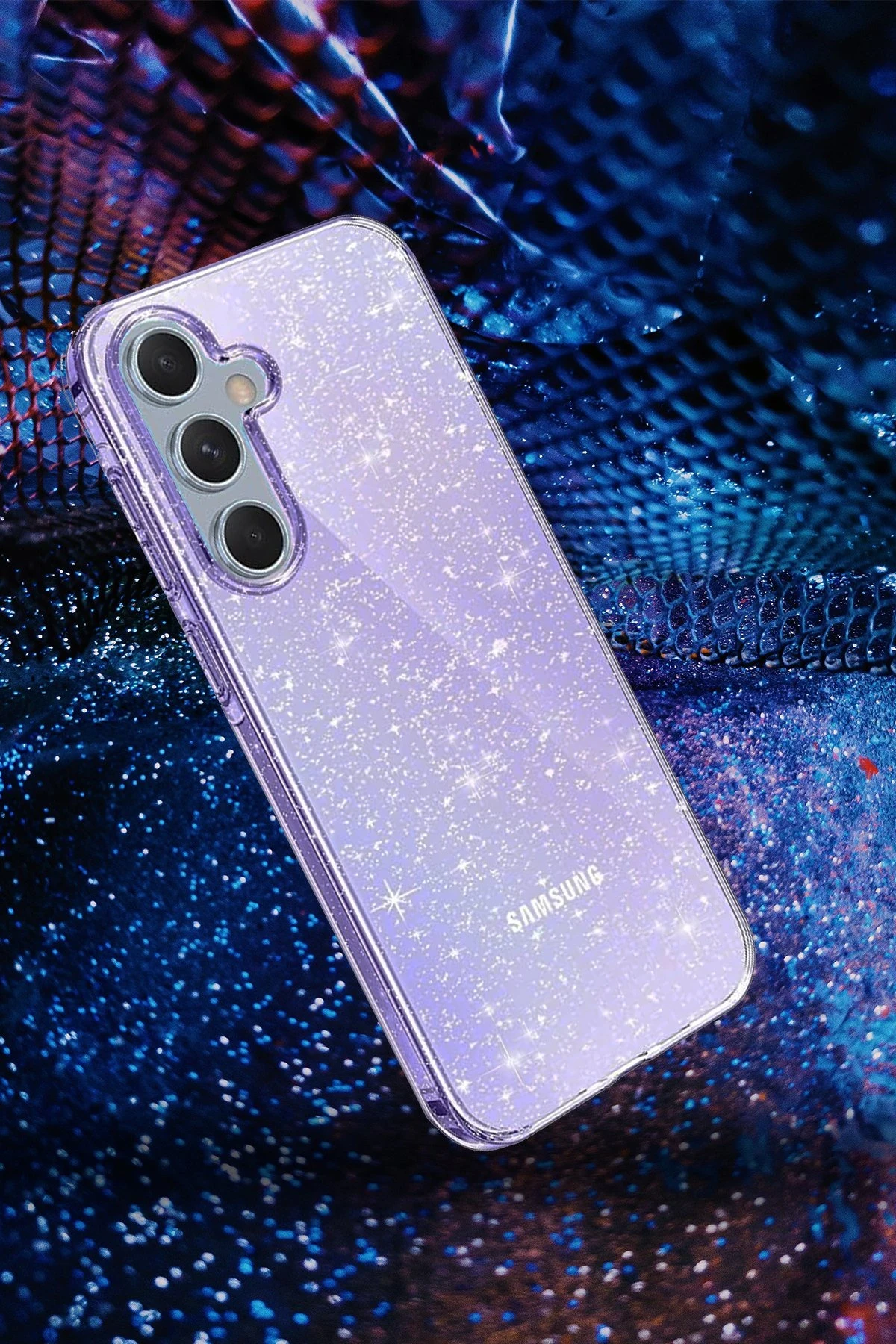 Newface Samsung Galaxy A35 5G Kılıf Glow Kapak - Siyah — görsel 2
