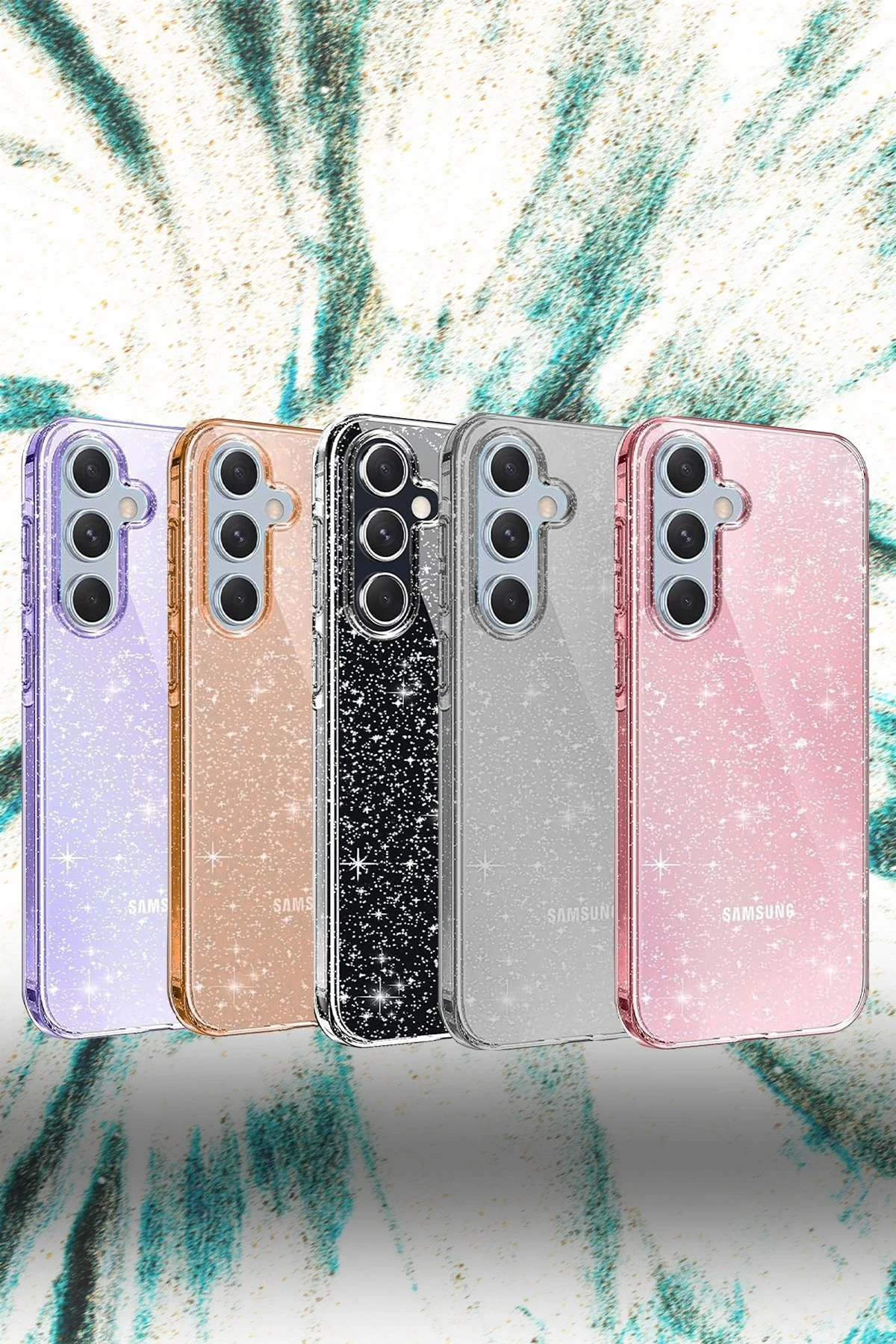 Newface Samsung Galaxy A35 5G Kılıf Glow Kapak - Siyah — görsel 3