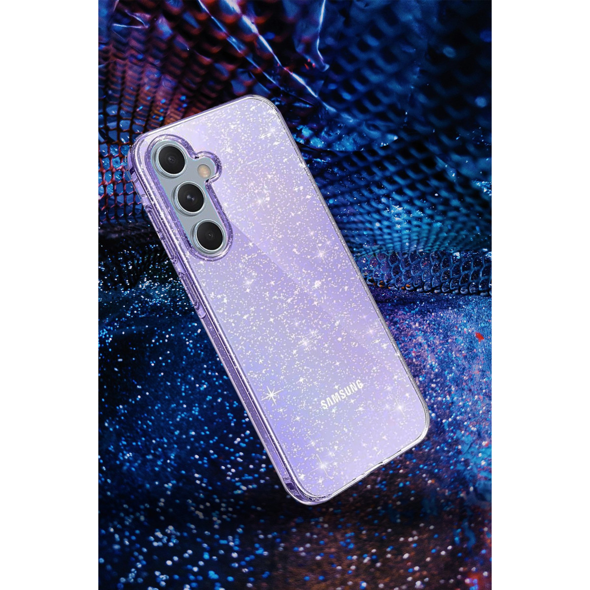 Newface Samsung Galaxy A55 5G Kılıf Glow Kapak - Siyah — görsel 8