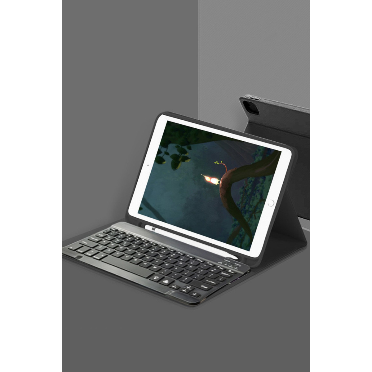 Newface Apple iPad 2022 10.9 (10.nesil) Kılıf KC01 Smart Klavyeli Tablet Kılıfı - Siyah — görsel 7