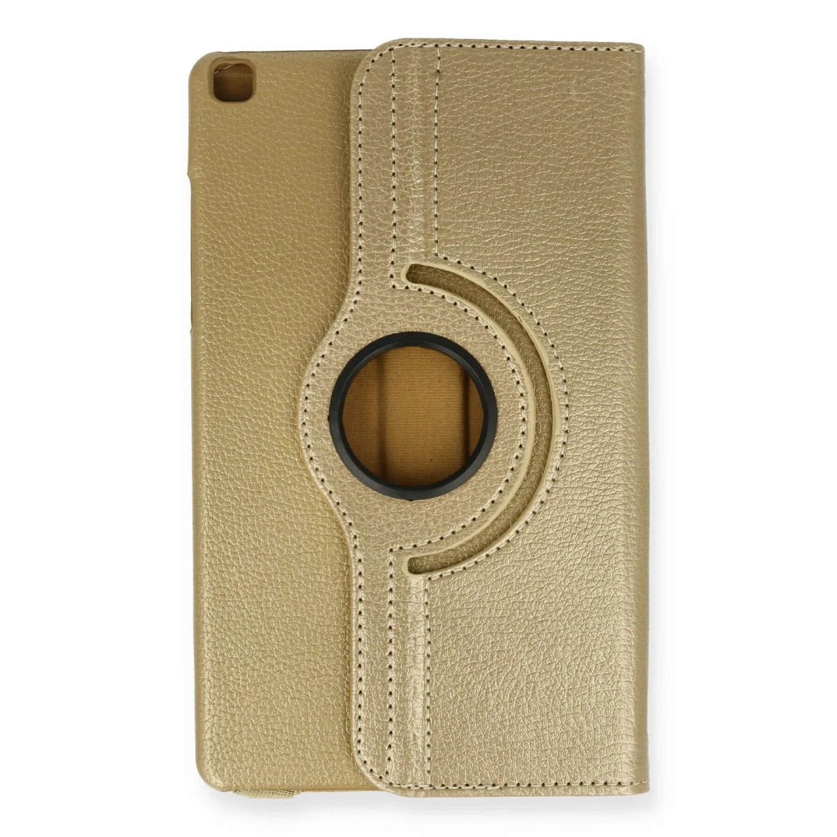 Newface Samsung Galaxy Tab A9 Kılıf 360 Tablet Deri Kılıf - Gold — görsel 4