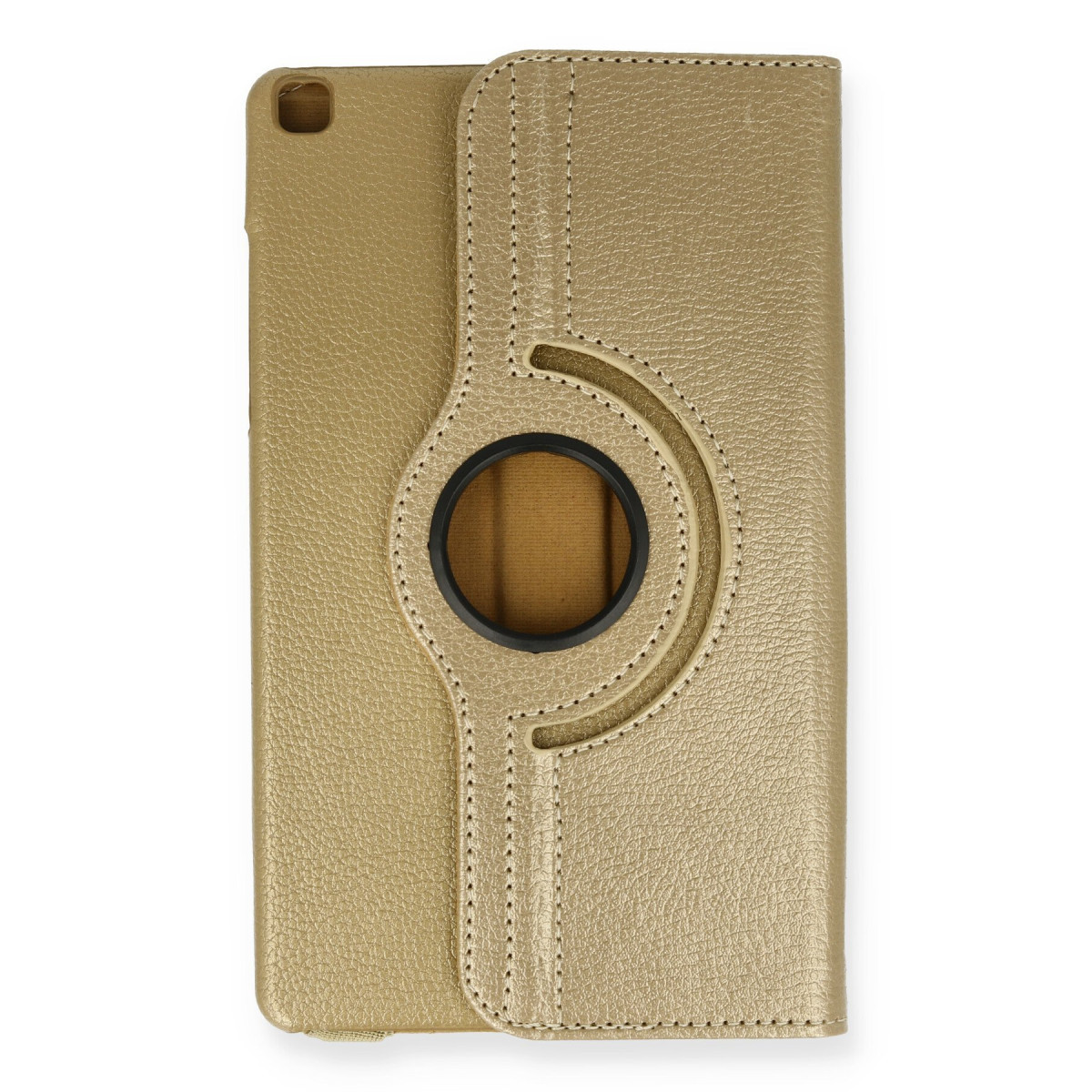 Newface Samsung Galaxy Tab A9 Kılıf 360 Tablet Deri Kılıf - Gold — görsel 7