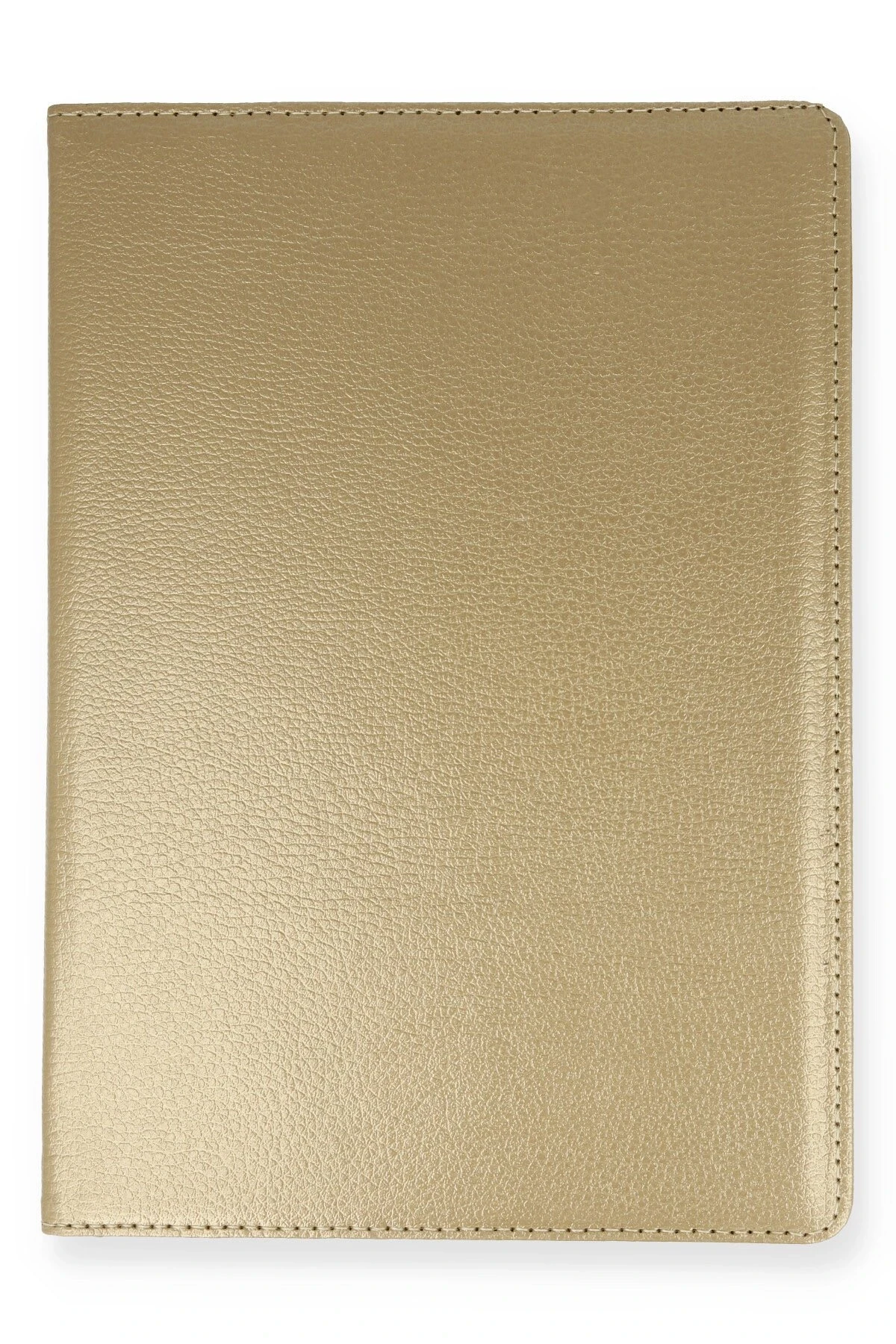 Newface Samsung Galaxy Tab A9 Kılıf 360 Tablet Deri Kılıf - Gold — görsel 2
