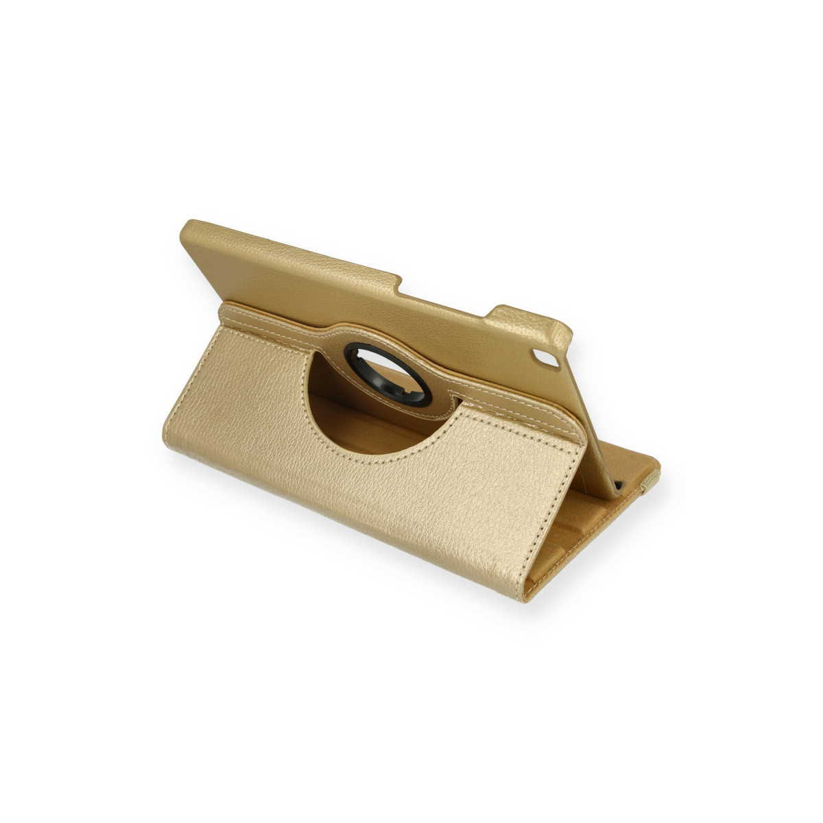 Newface Samsung Galaxy Tab A9 Kılıf 360 Tablet Deri Kılıf - Gold — görsel 9