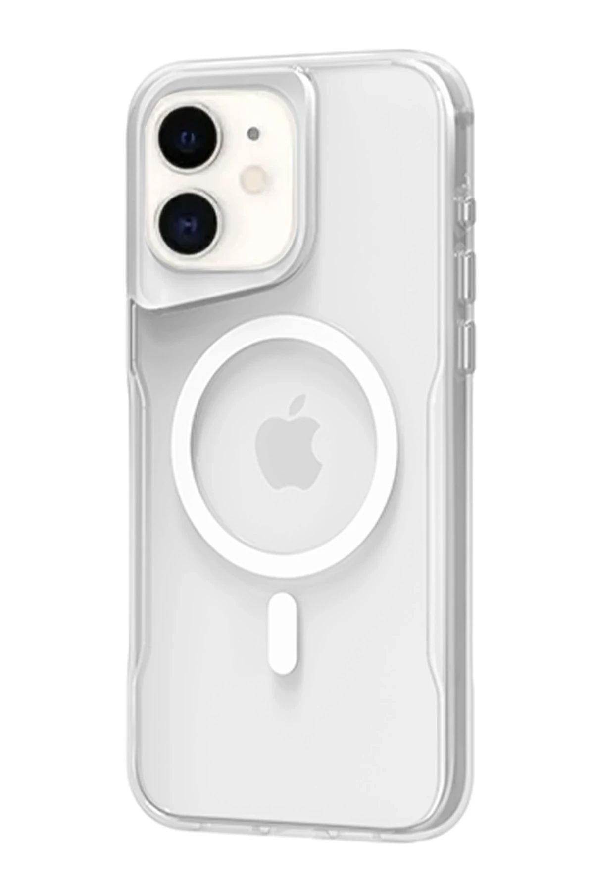 Newface Apple iPhone 11 Kılıf PC Poso Magsafe Kapak - Şeffaf