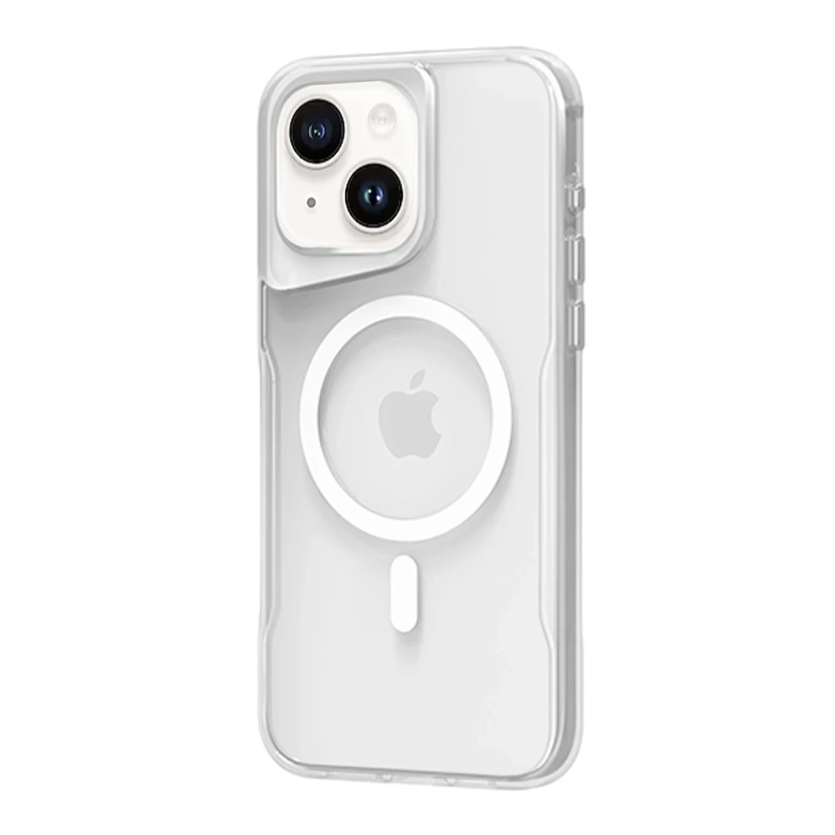 Newface Apple iPhone 14 Kılıf PC Poso Magsafe Kapak - Şeffaf — görsel 4