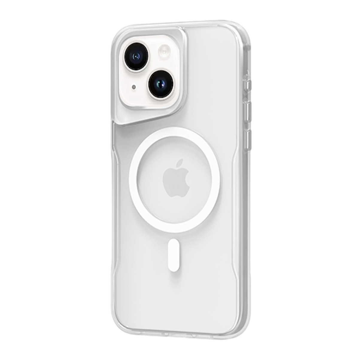 Newface Apple iPhone 15 Kılıf PC Poso Magsafe Kapak - Şeffaf — görsel 7