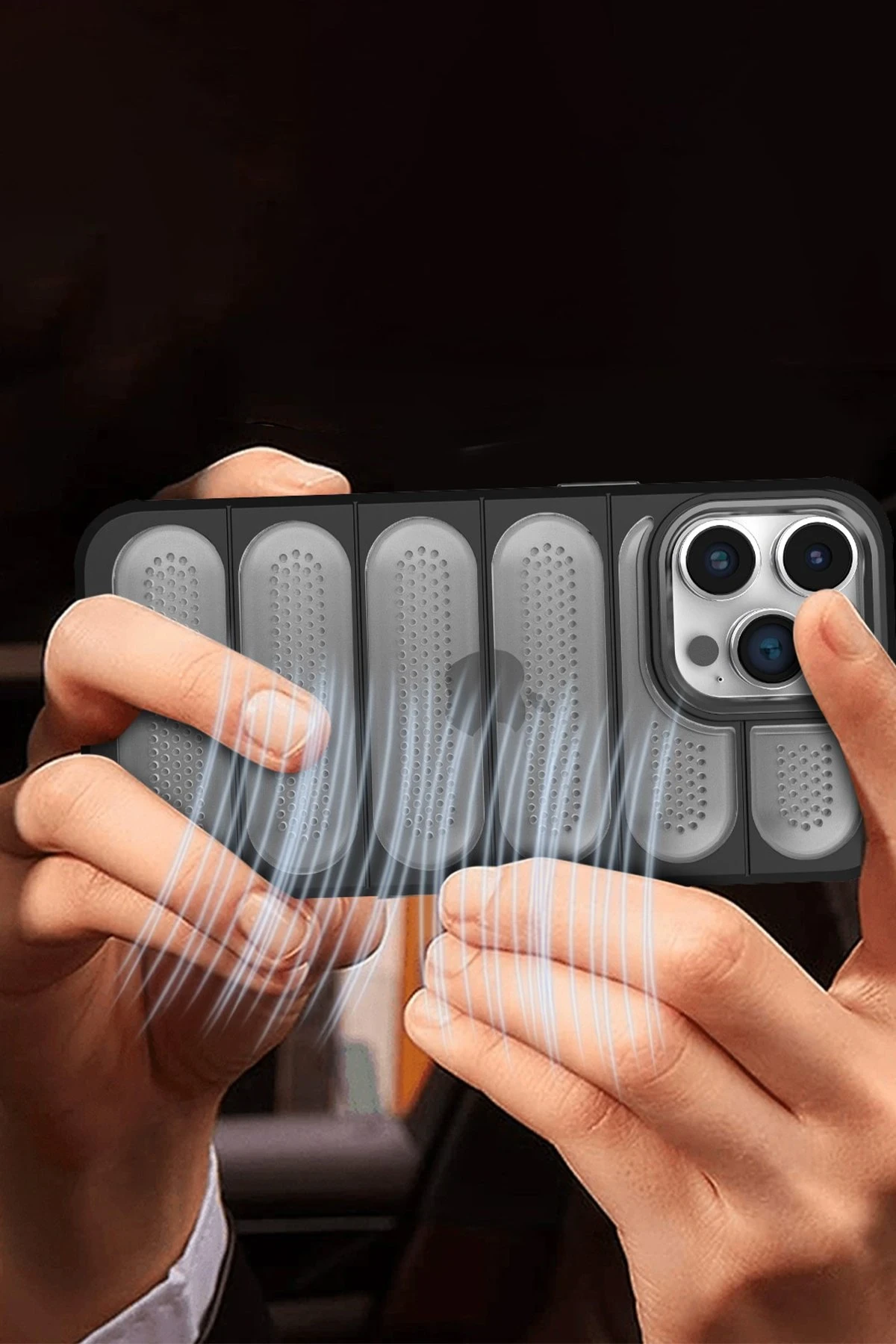 Newface Apple iPhone 11 Kılıf Airmax Silikon Kapak - Siyah — görsel 5
